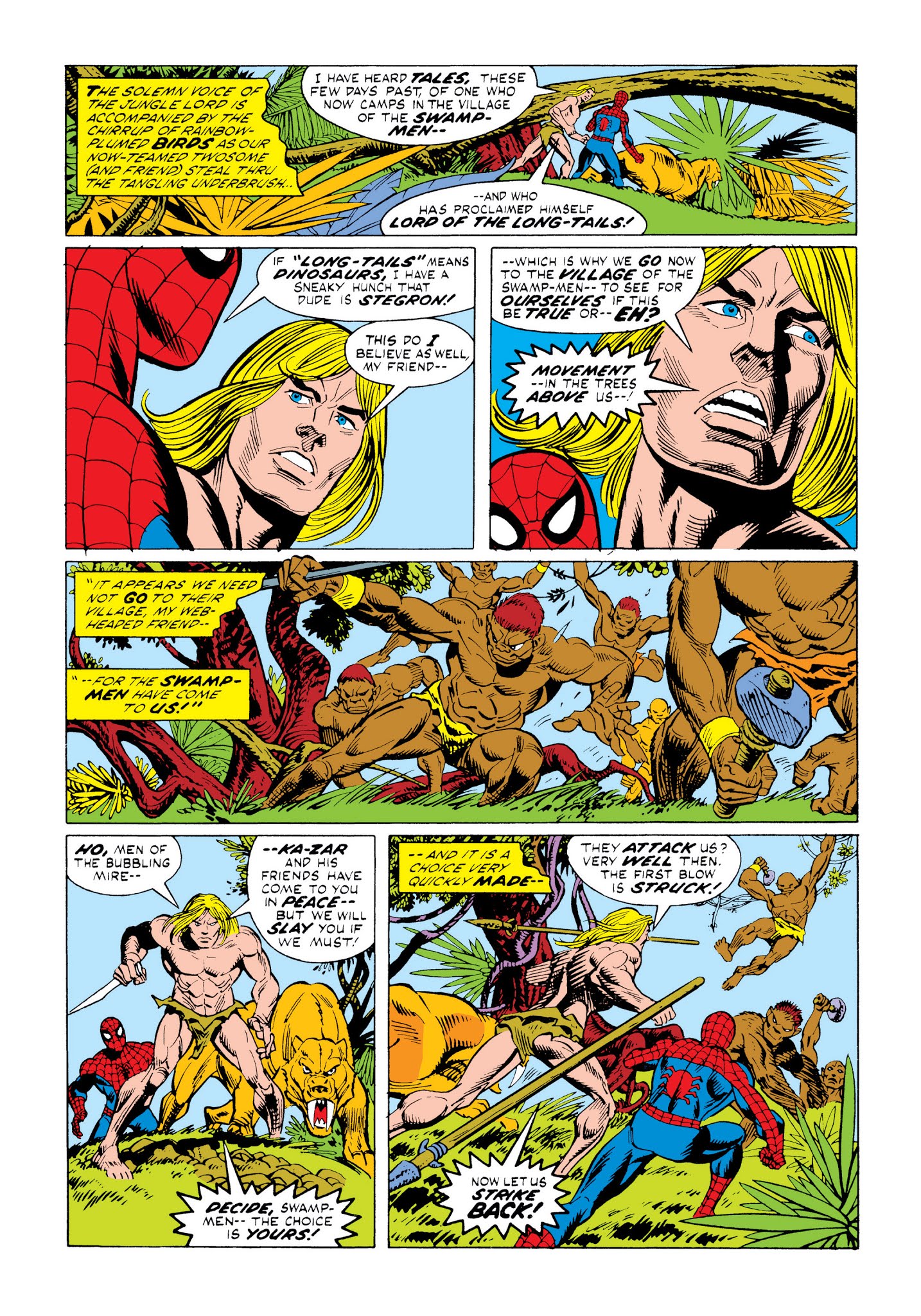 Read online Marvel Masterworks: Marvel Team-Up comic -  Issue # TPB 2 (Part 2) - 78