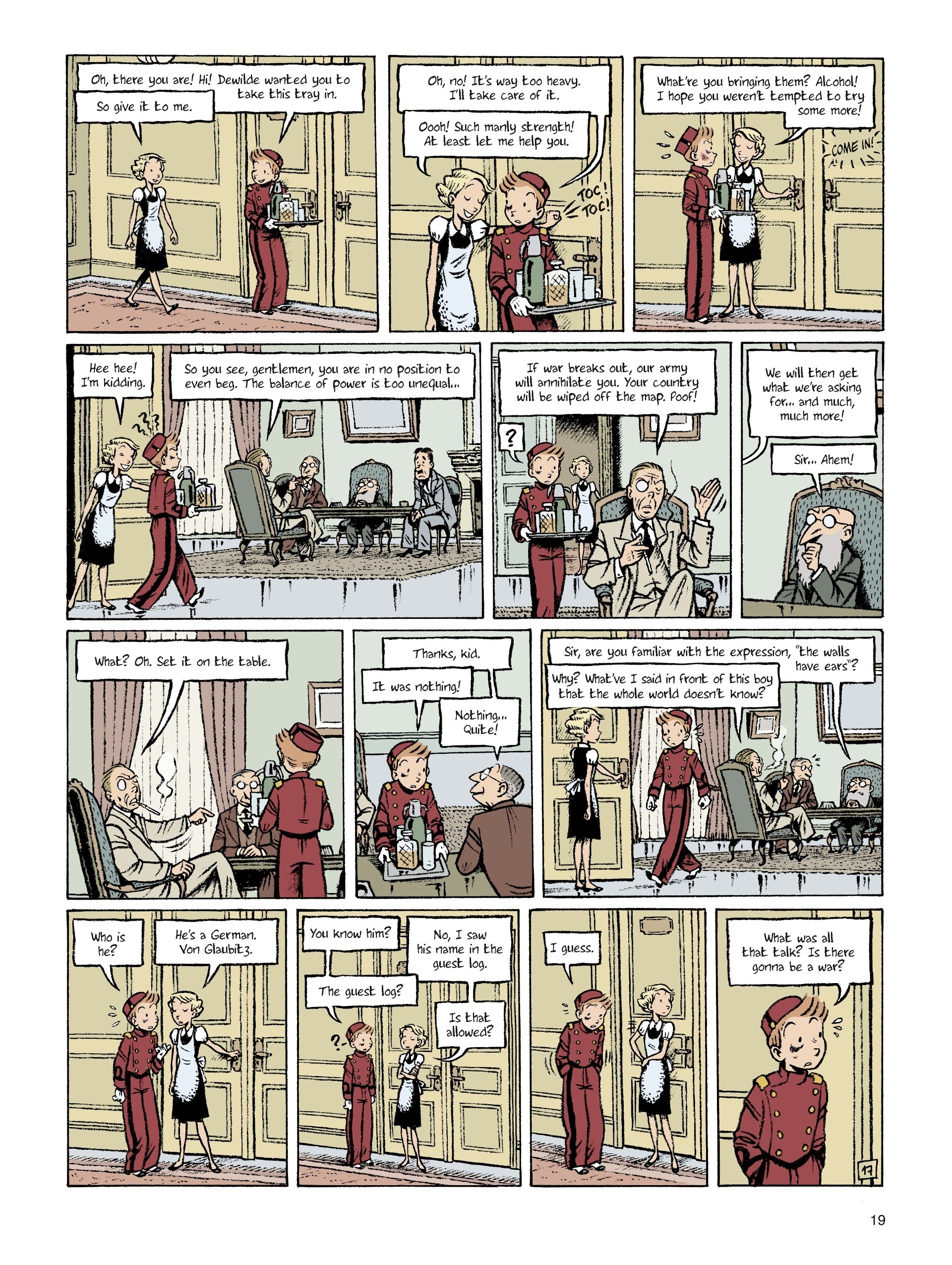 Read online Spirou: The Diary of a Naive Young Man comic -  Issue # TPB - 19