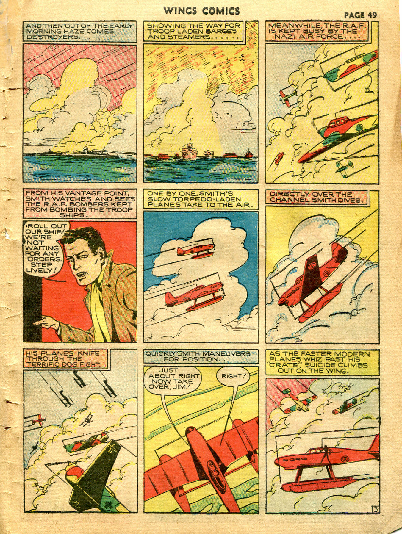 Read online Wings Comics comic -  Issue #5 - 51