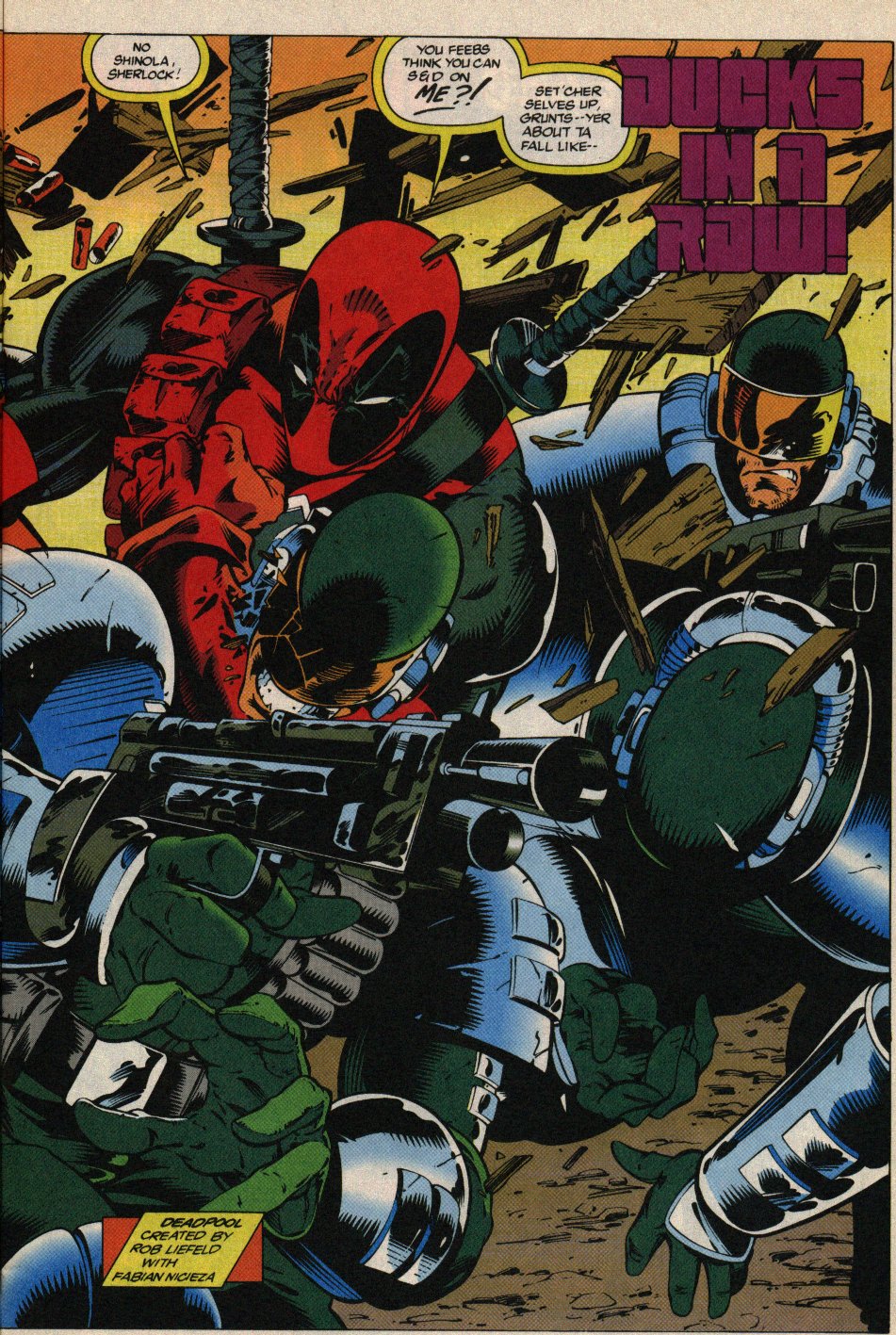 Read online Deadpool: The Circle Chase comic -  Issue #1 - 4