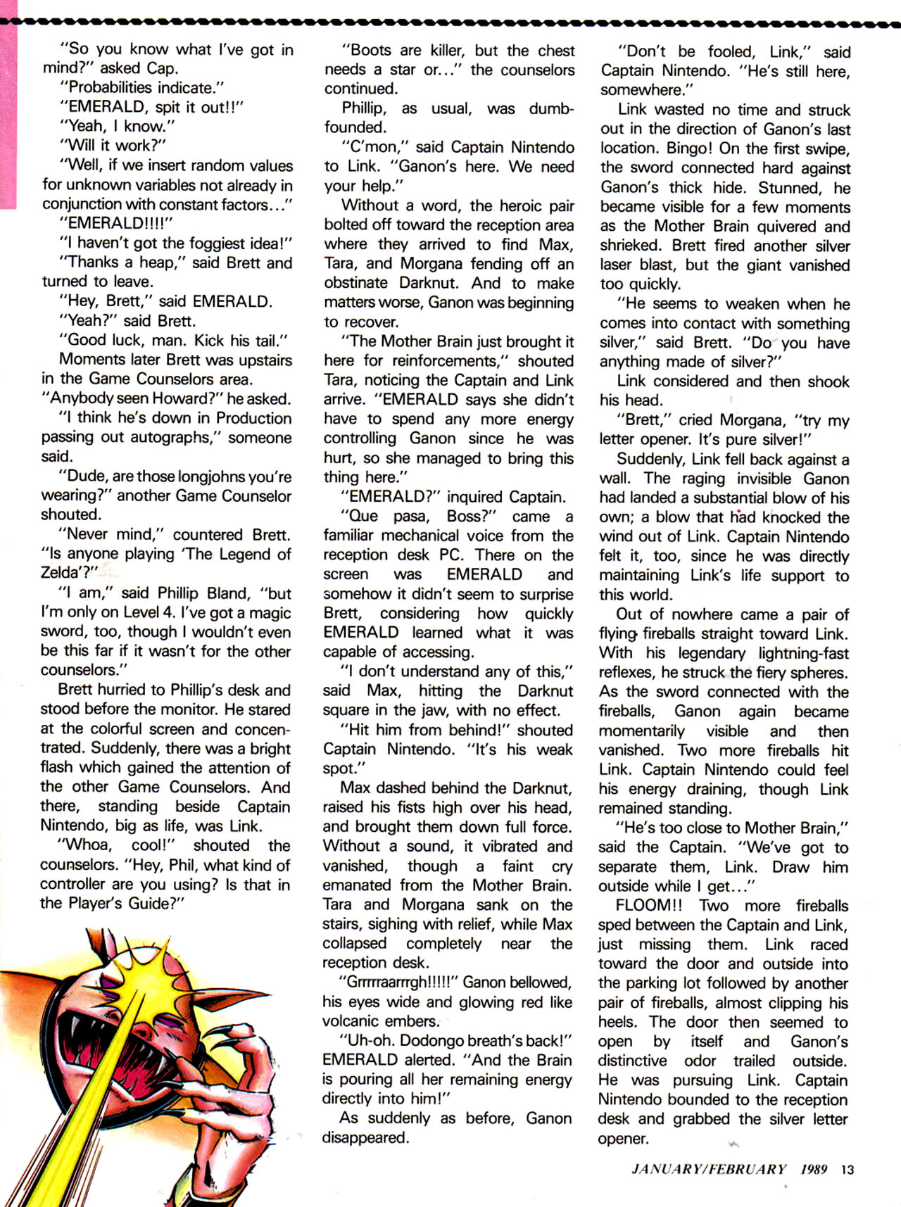 Read online Nintendo Power comic -  Issue #4 - 16