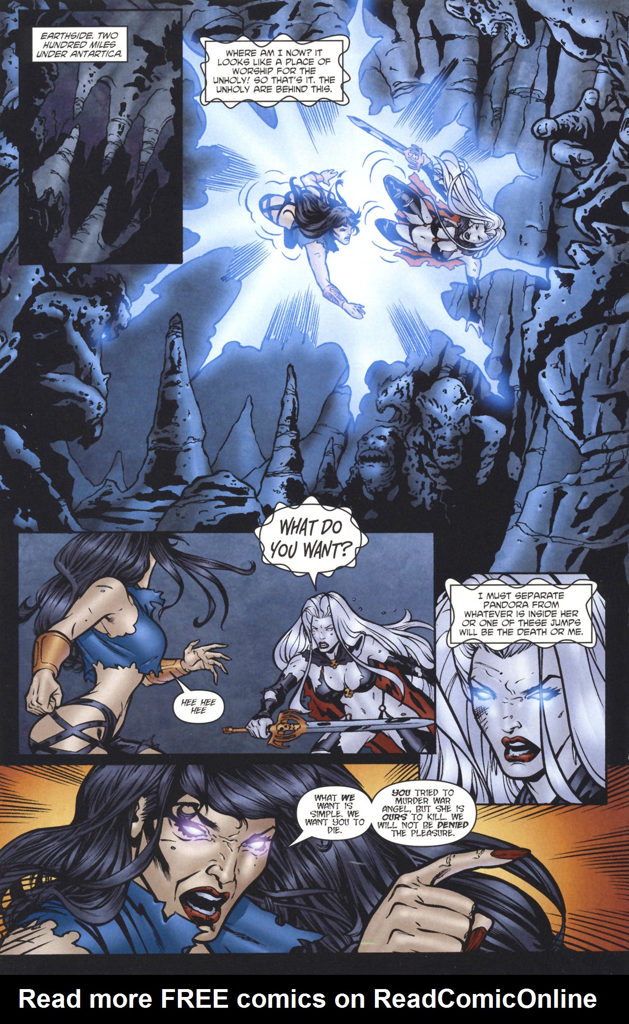 Read online Lady Death vs. Pandora comic -  Issue # Full - 26