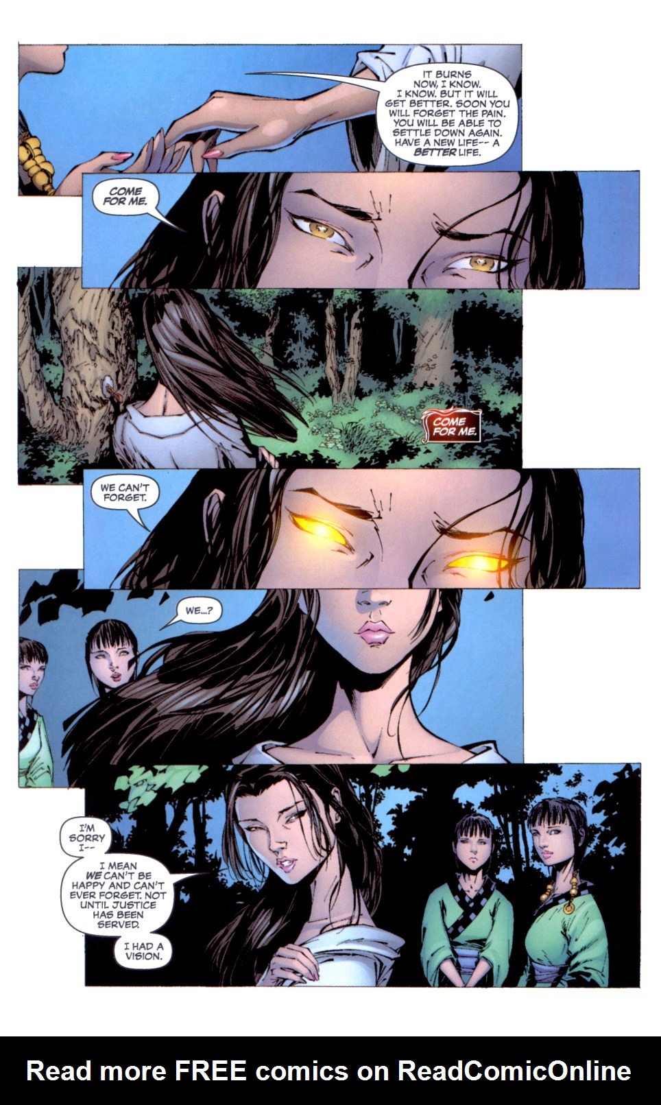 Read online Witchblade: Obakemono comic -  Issue # TPB - 10