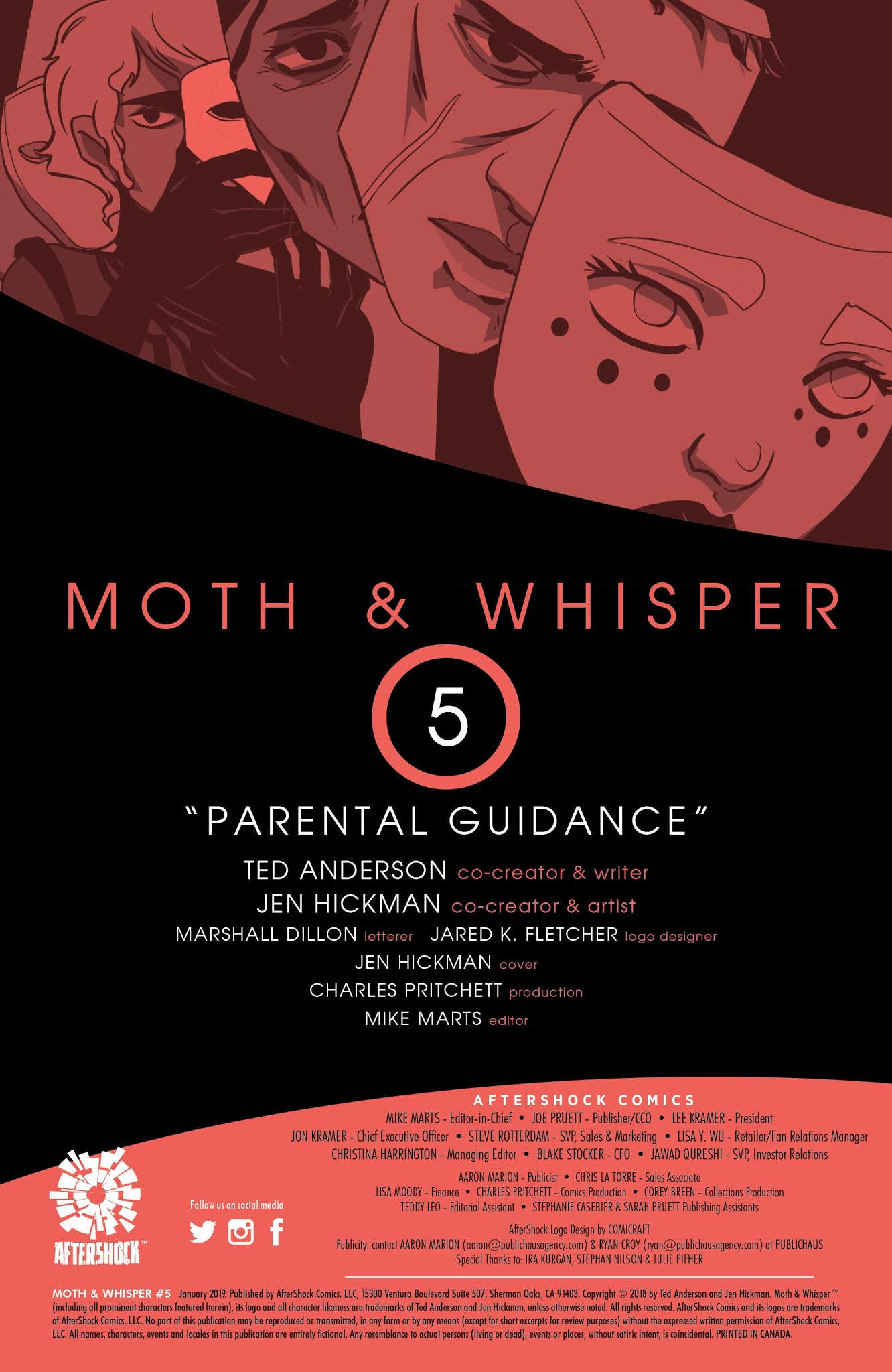 Read online Moth & Whisper comic -  Issue #5 - 2