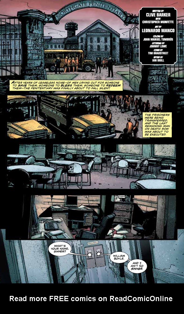Read online Clive Barker's Hellraiser (2011) comic -  Issue #0 - 3