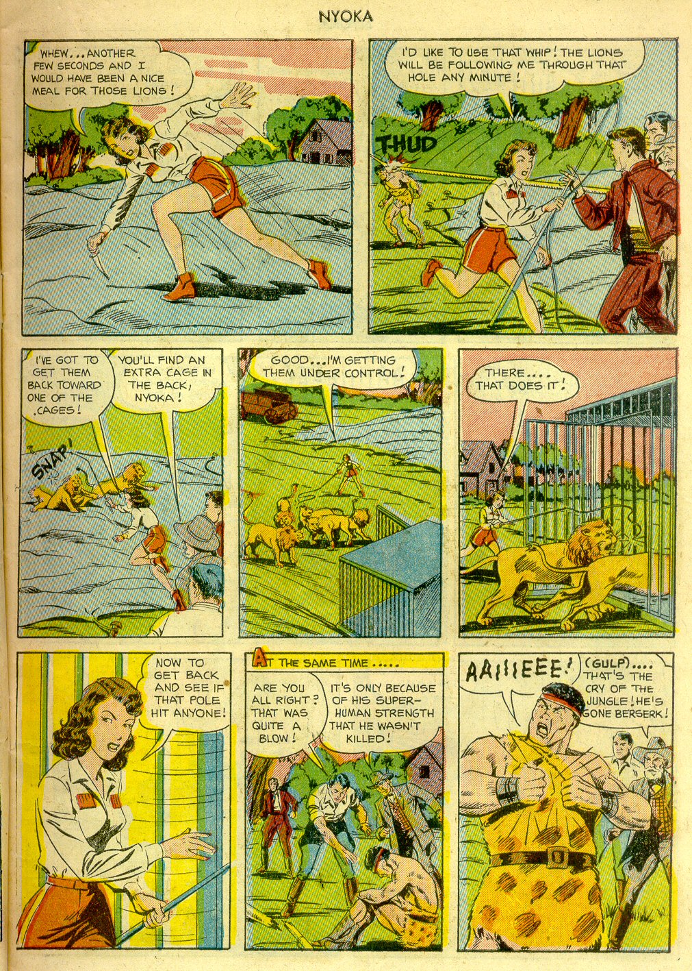 Read online Nyoka the Jungle Girl (1945) comic -  Issue #68 - 6