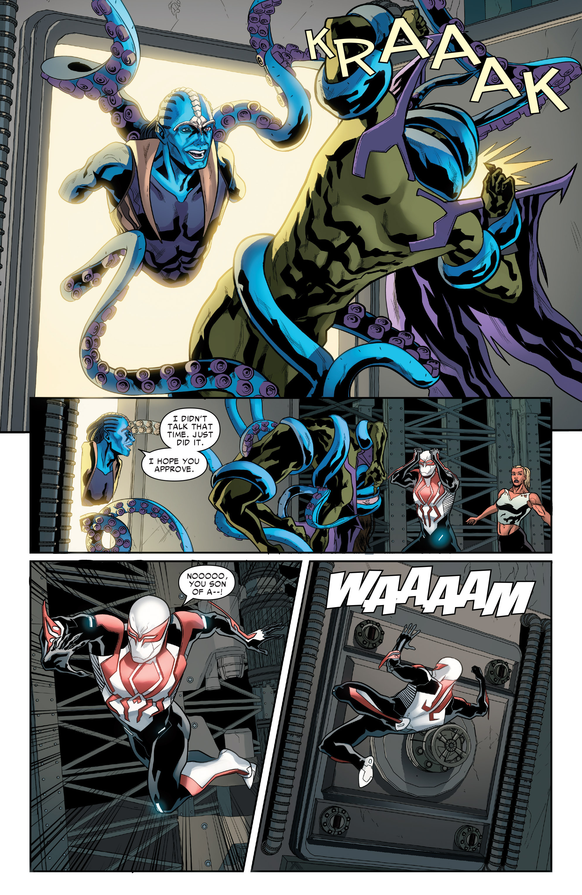 Read online Spider-Man 2099 (2015) comic -  Issue #12 - 19