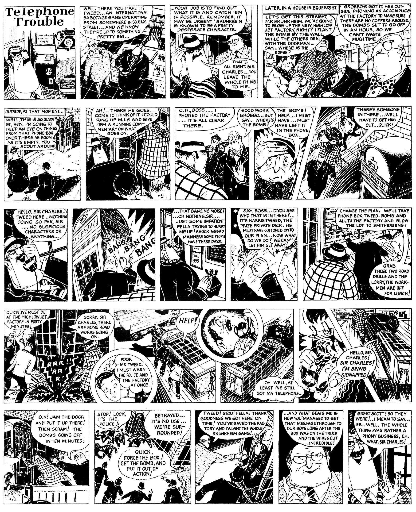 Read online Eagle Classics: Harris Tweed Extra Special Agent comic -  Issue # Full - 61