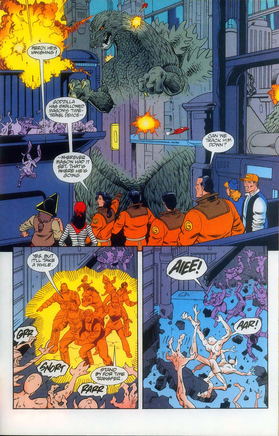 Read online Godzilla (1995) comic -  Issue #12 - 25