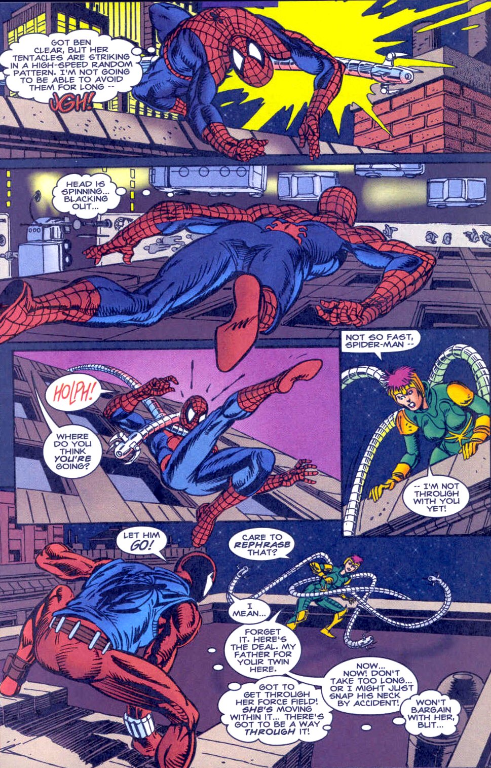Read online Spider-Man (1990) comic -  Issue #63 - The Kick Inside - 18
