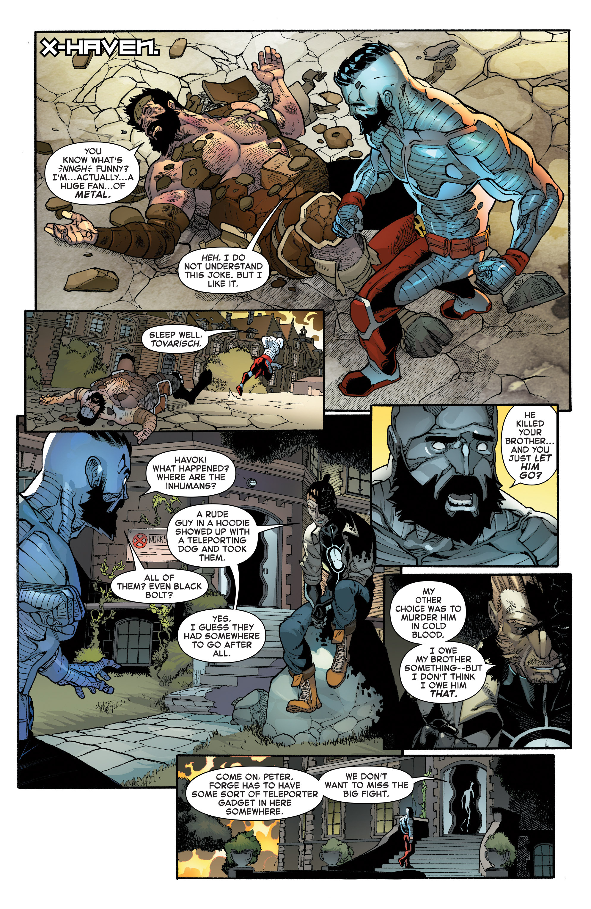 Read online Inhumans Vs. X-Men comic -  Issue #5 - 18