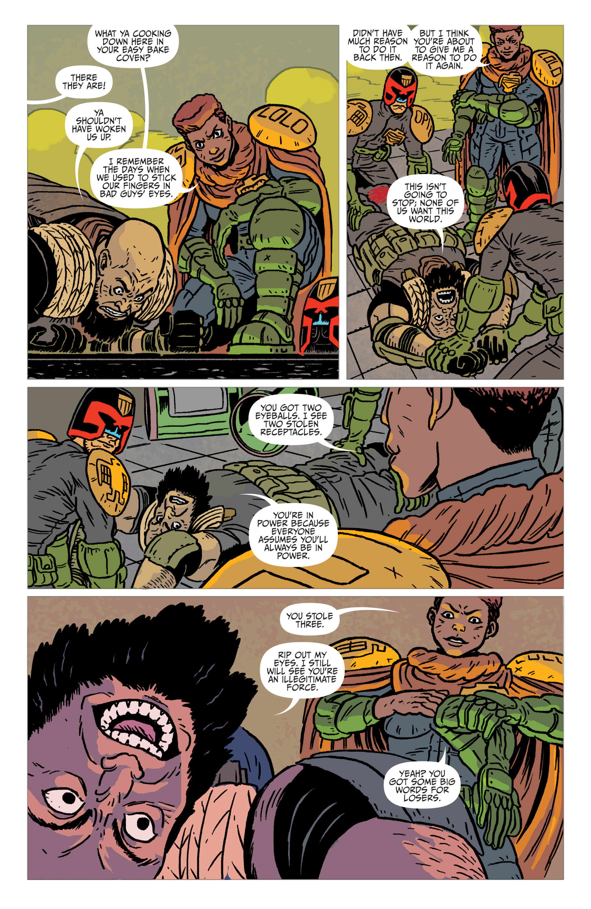 Read online Judge Dredd: The Blessed Earth comic -  Issue #2 - 14