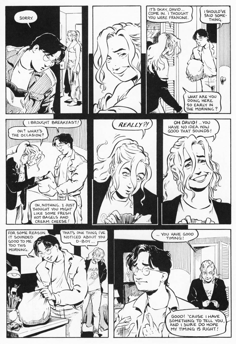 Read online Strangers in Paradise (1994) comic -  Issue #3 - 7