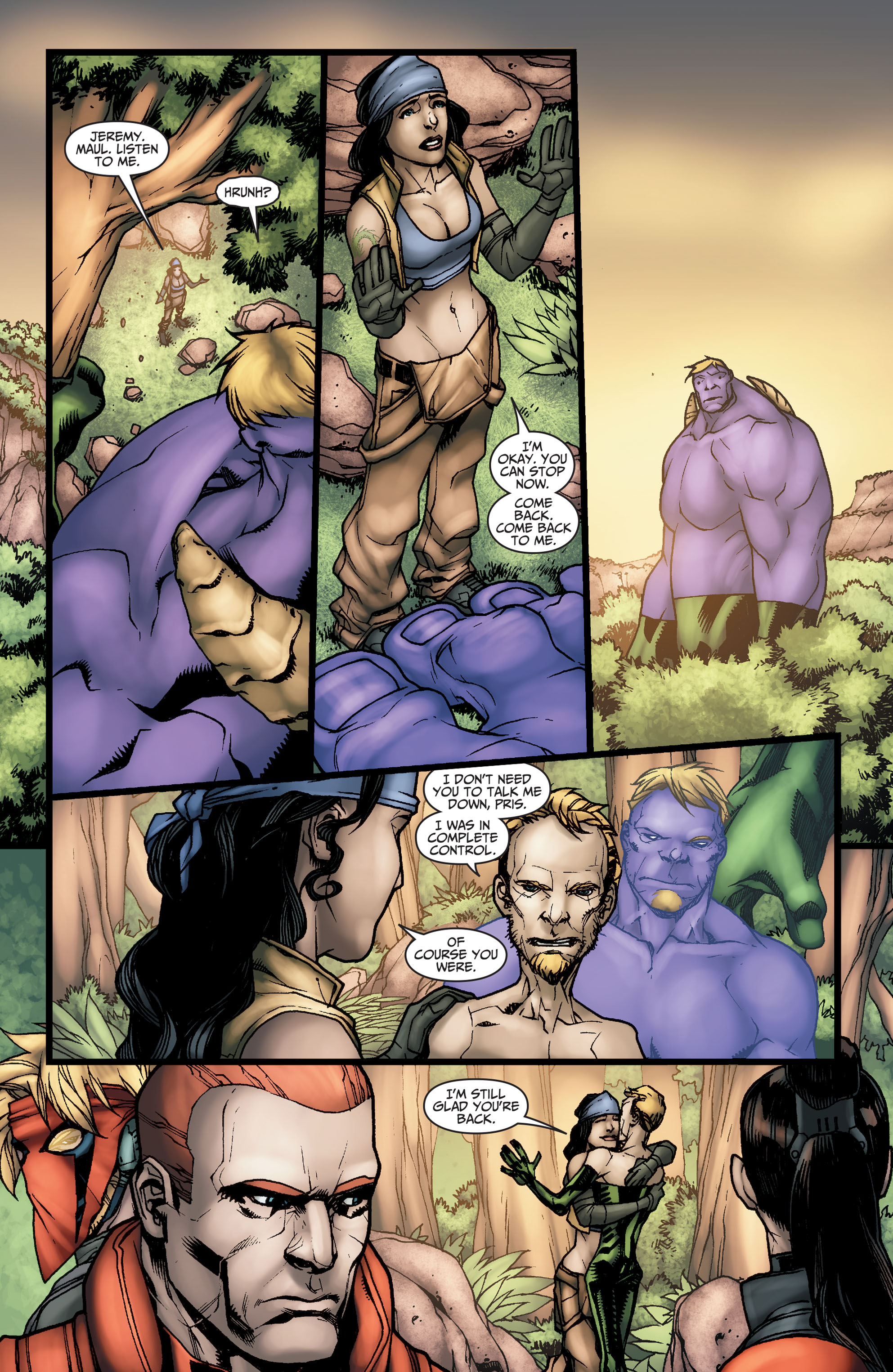 Read online WildCats (2008) comic -  Issue #4 - 10