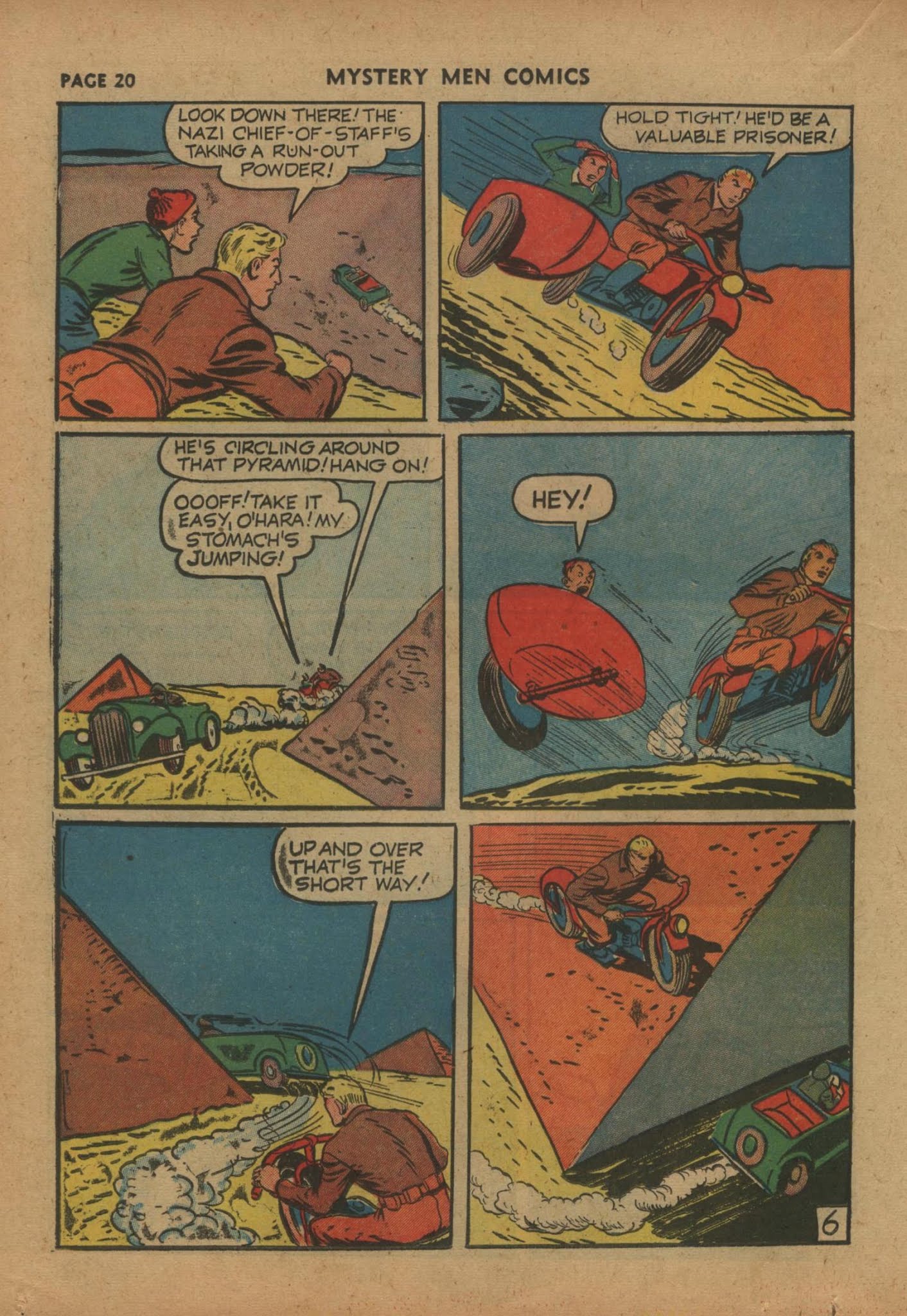 Read online Mystery Men Comics comic -  Issue #26 - 22