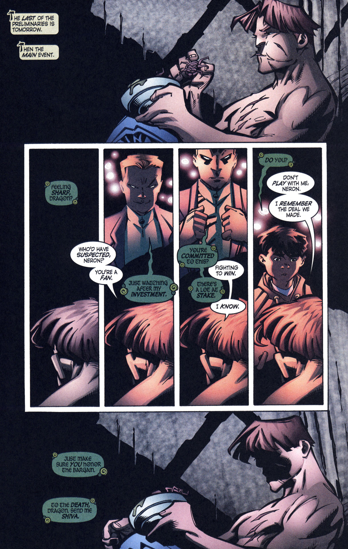 Read online Richard Dragon comic -  Issue #12 - 14