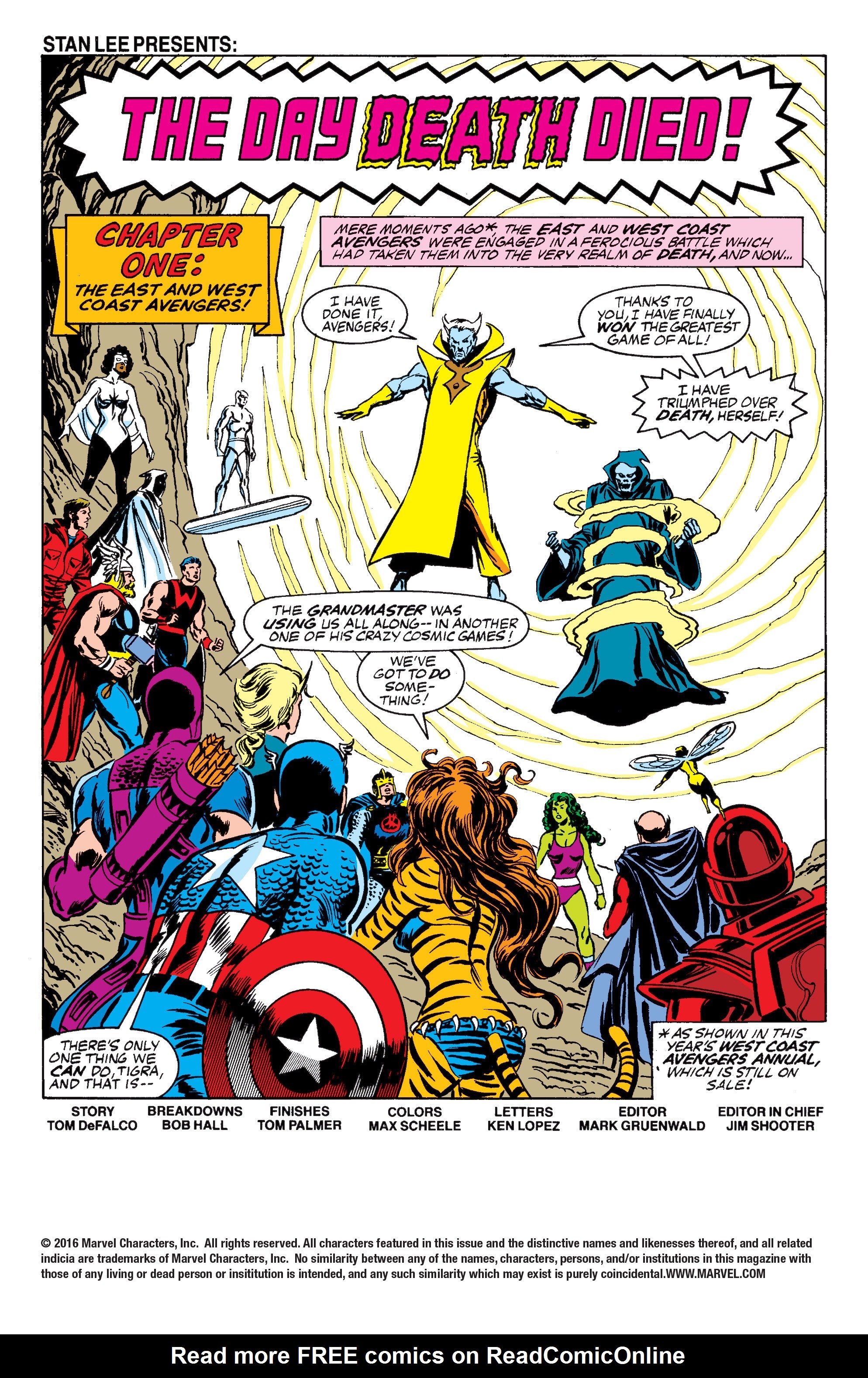 Read online The Avengers (1963) comic -  Issue # _Annual 16 - 2