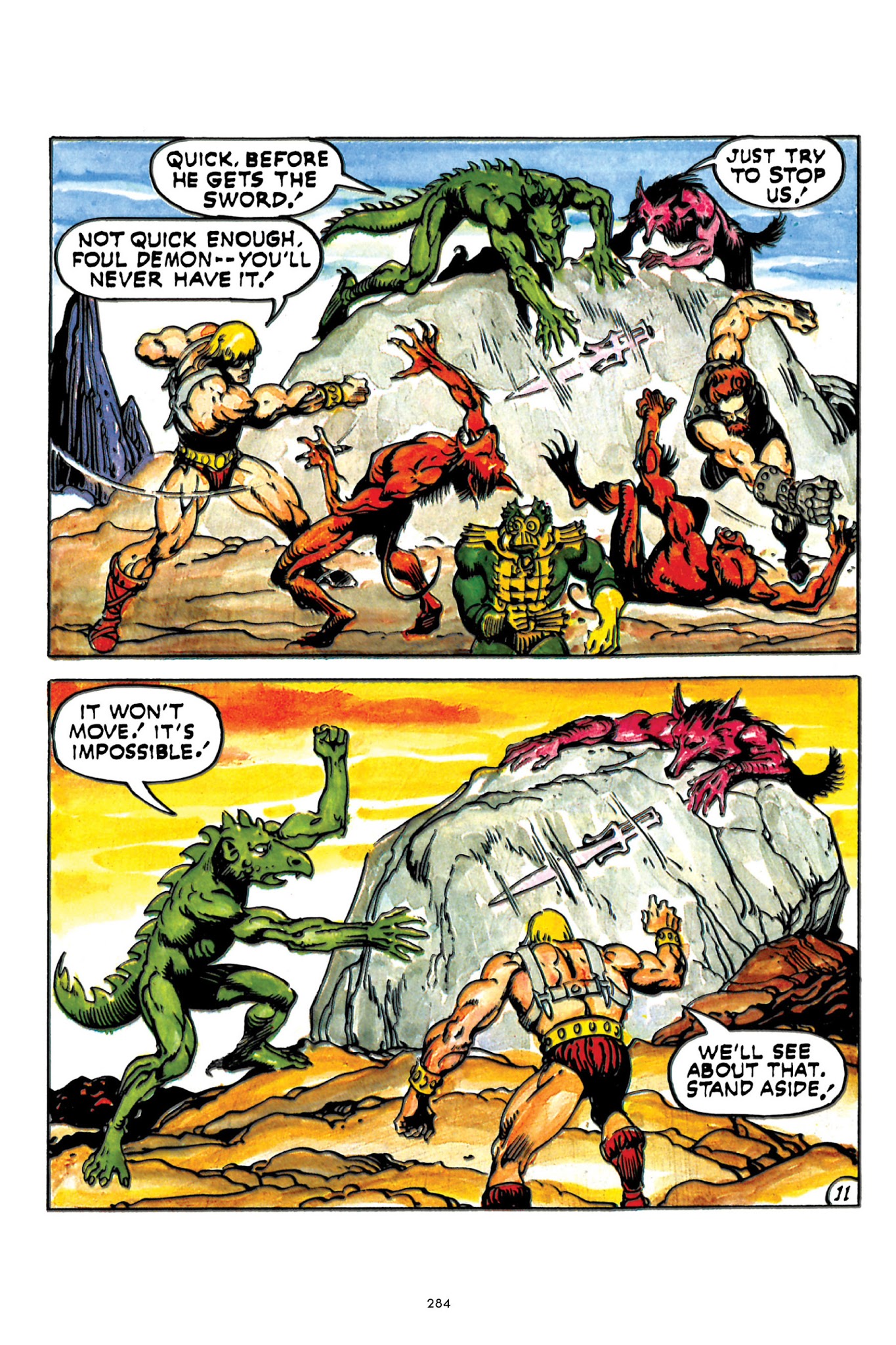 Read online He-Man and the Masters of the Universe Minicomic Collection comic -  Issue # TPB 1 - 282