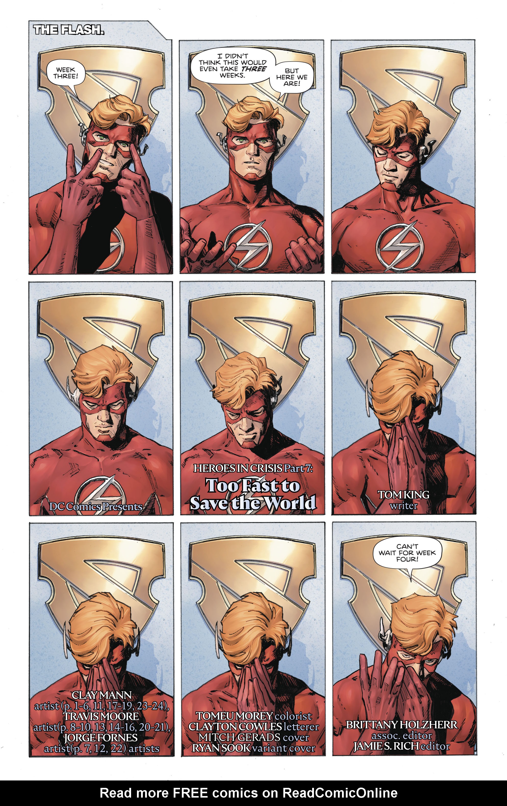 Read online Heroes in Crisis comic -  Issue #7 - 25