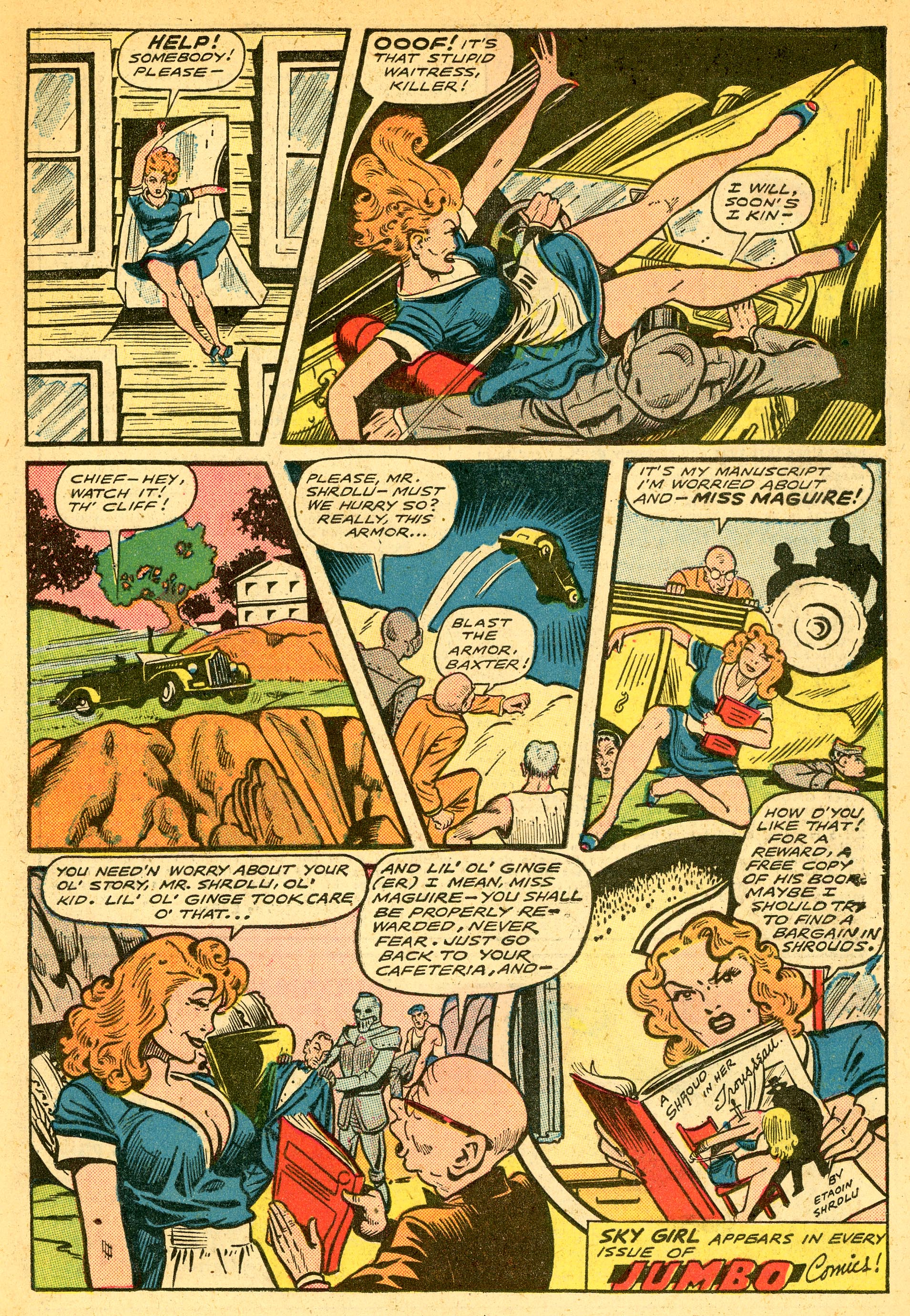 Read online Jumbo Comics comic -  Issue #109 - 35