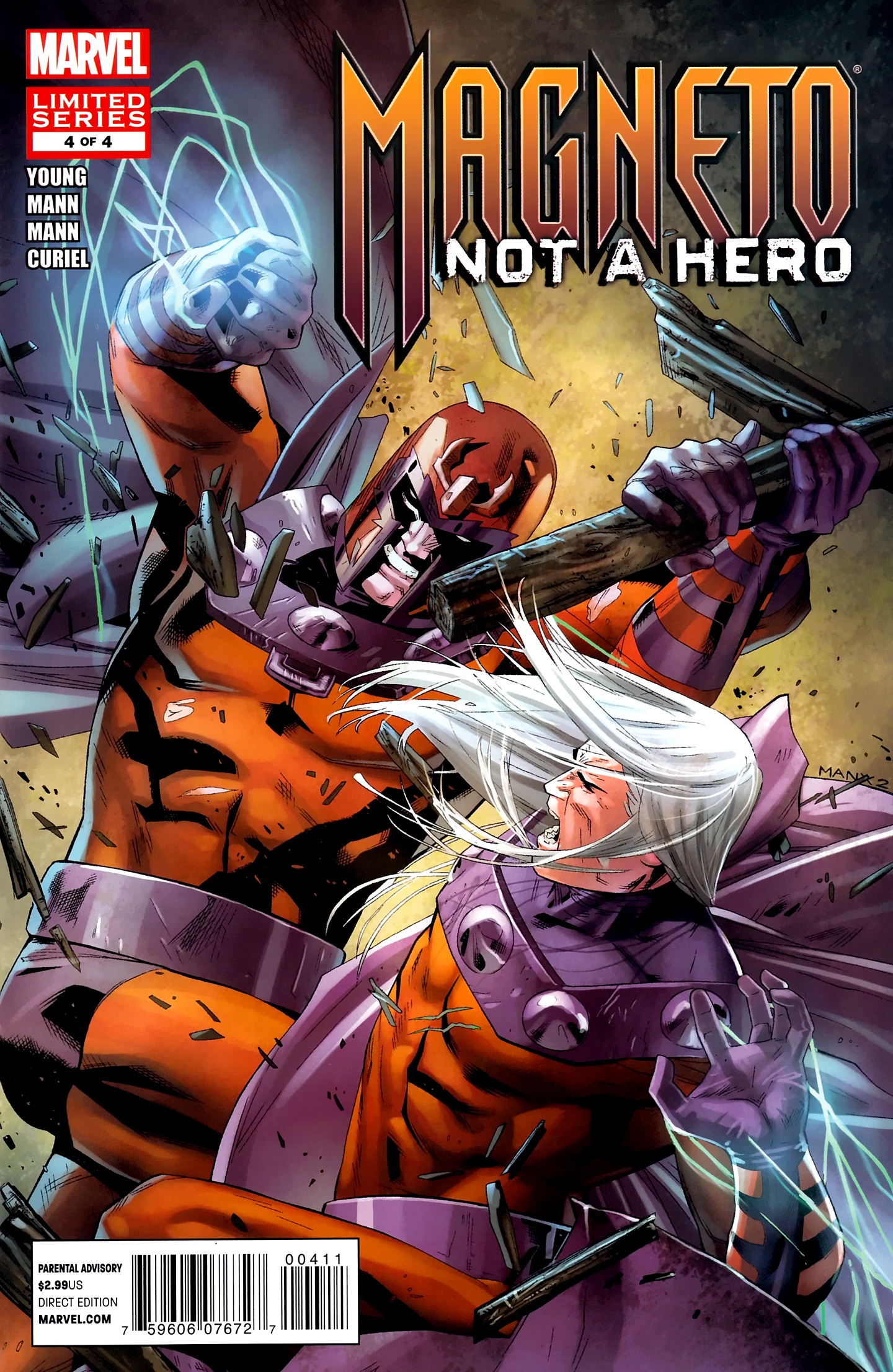 Read online Magneto: Not A Hero comic -  Issue #4 - 1