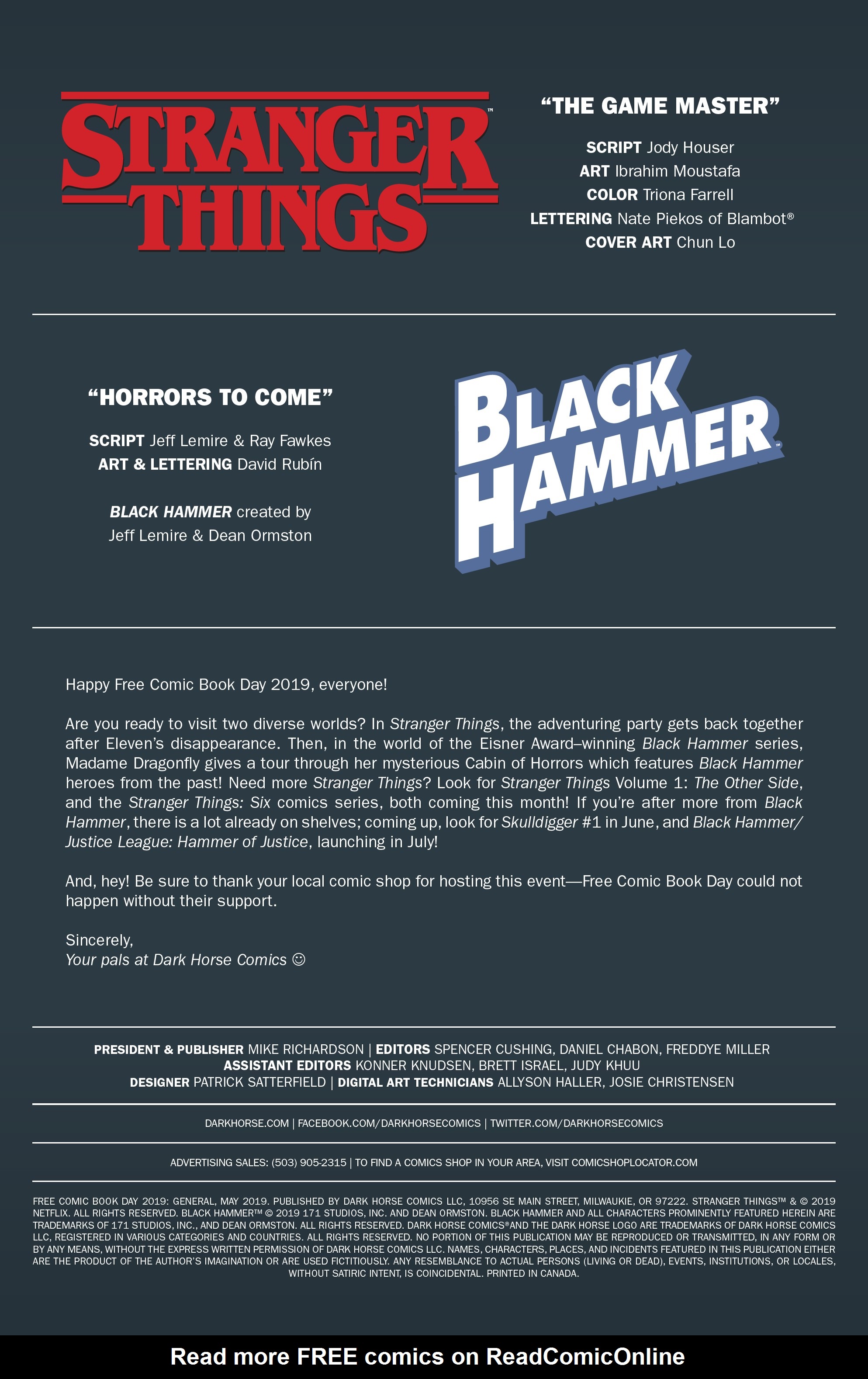 Read online Free Comic Book Day 2019 comic -  Issue # General - 2