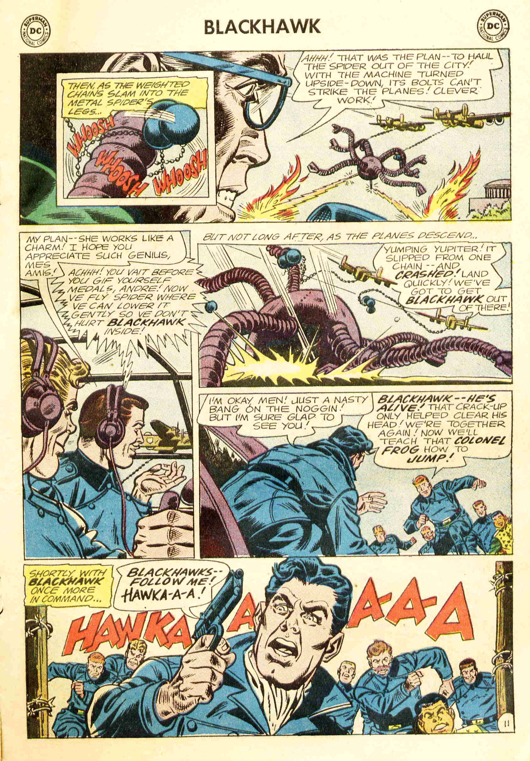 Read online Blackhawk (1957) comic -  Issue #196 - 14
