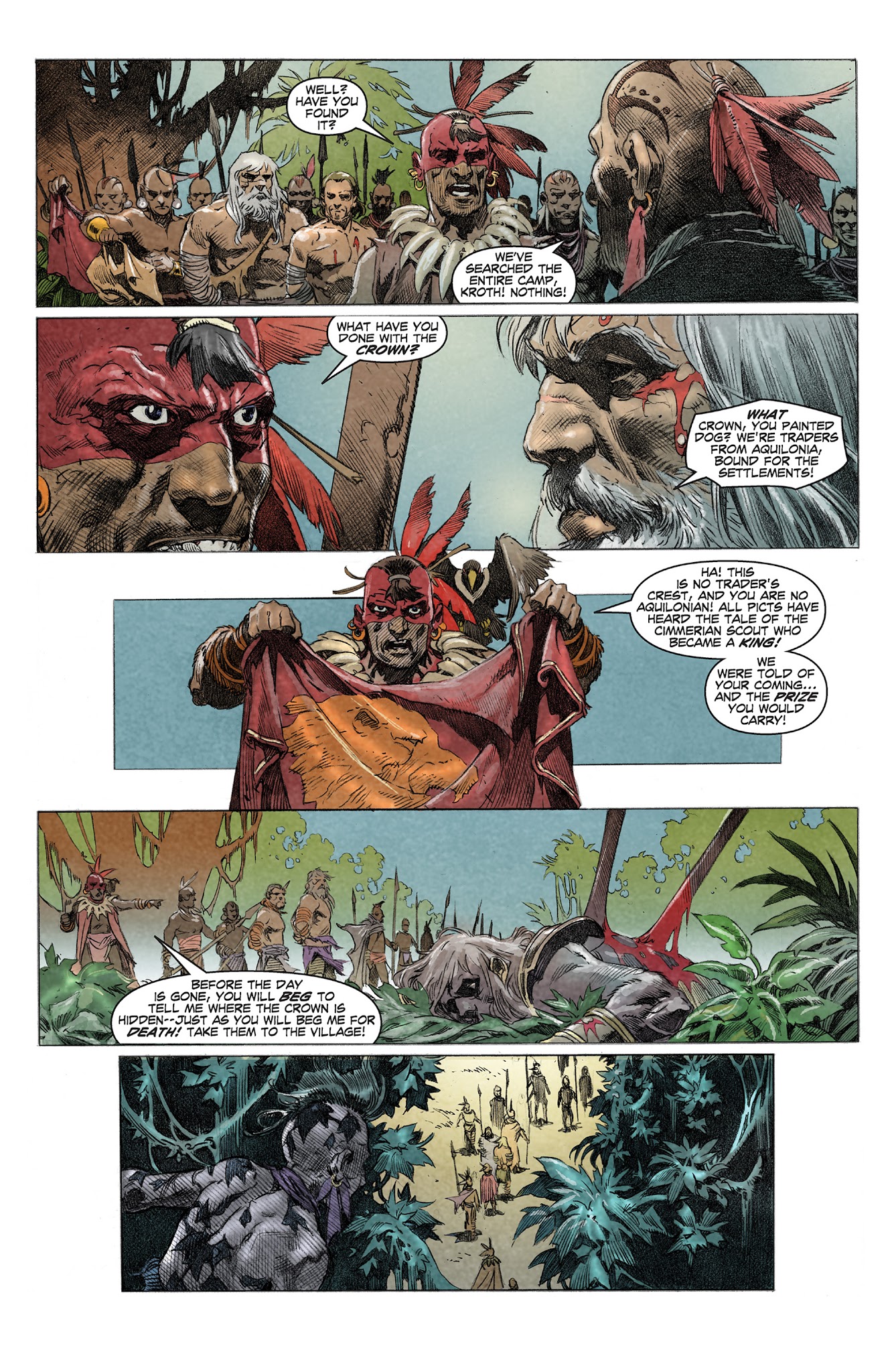Read online King Conan: Wolves Beyond the Border comic -  Issue #2 - 12