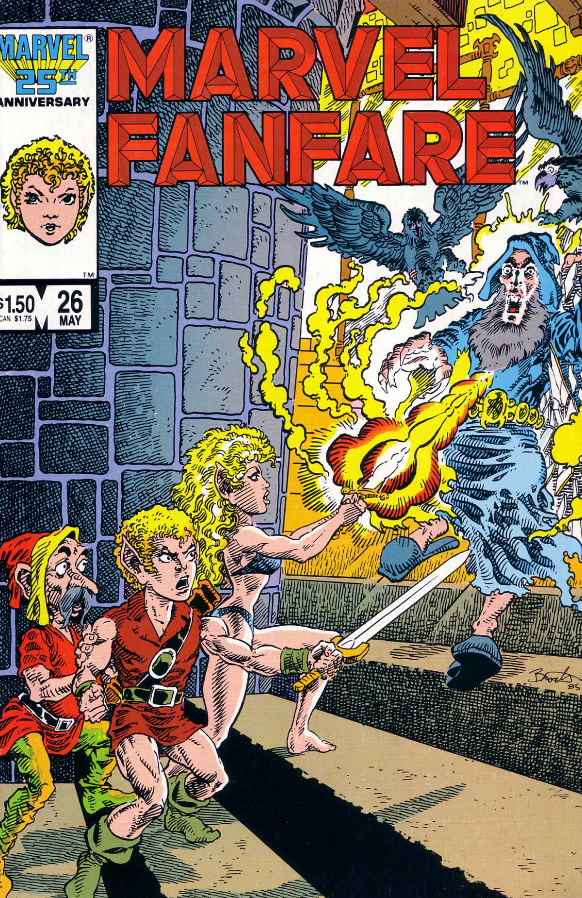 Read online Marvel Fanfare (1982) comic -  Issue #26 - 1