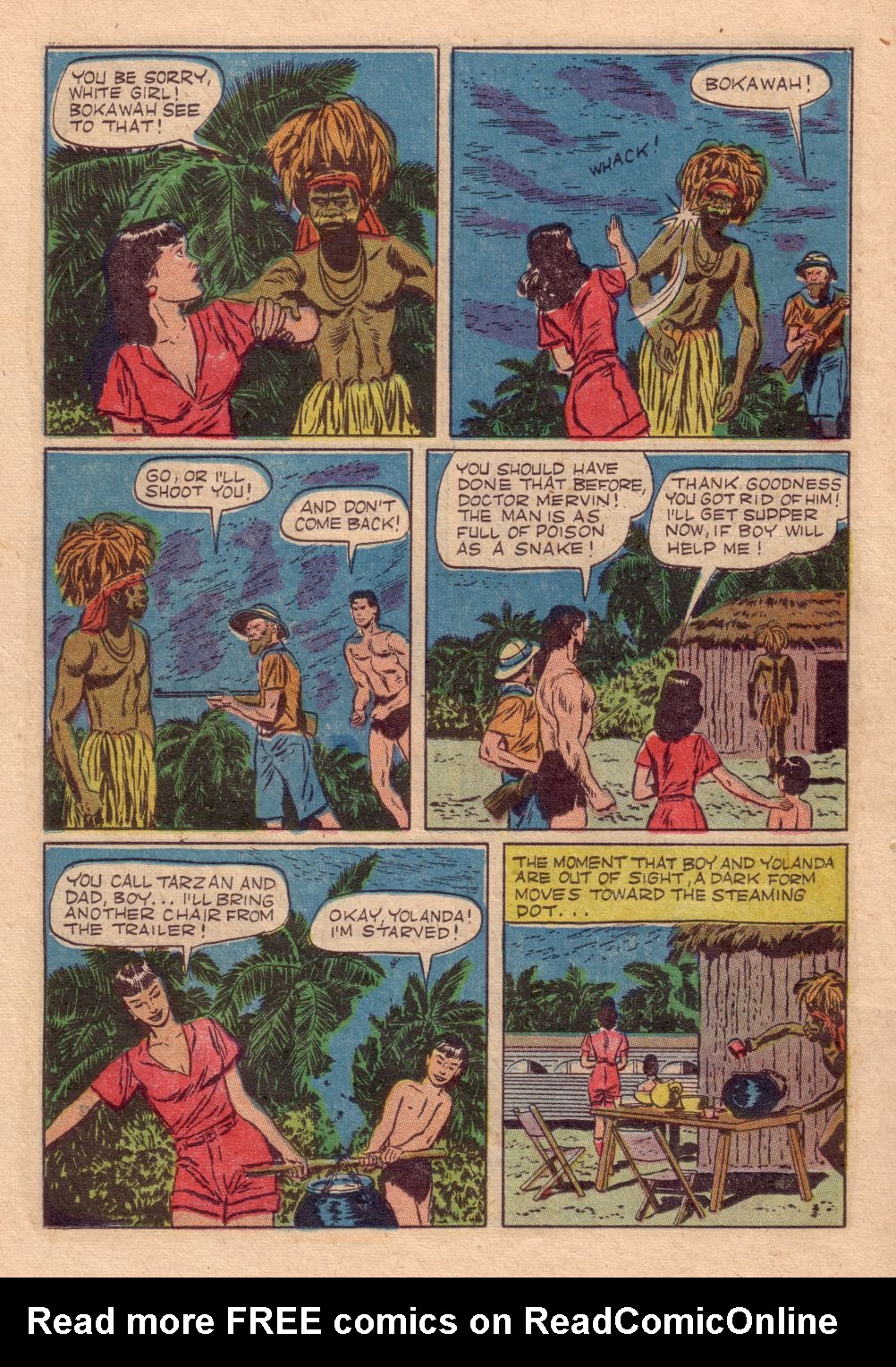 Read online Tarzan (1948) comic -  Issue #22 - 10