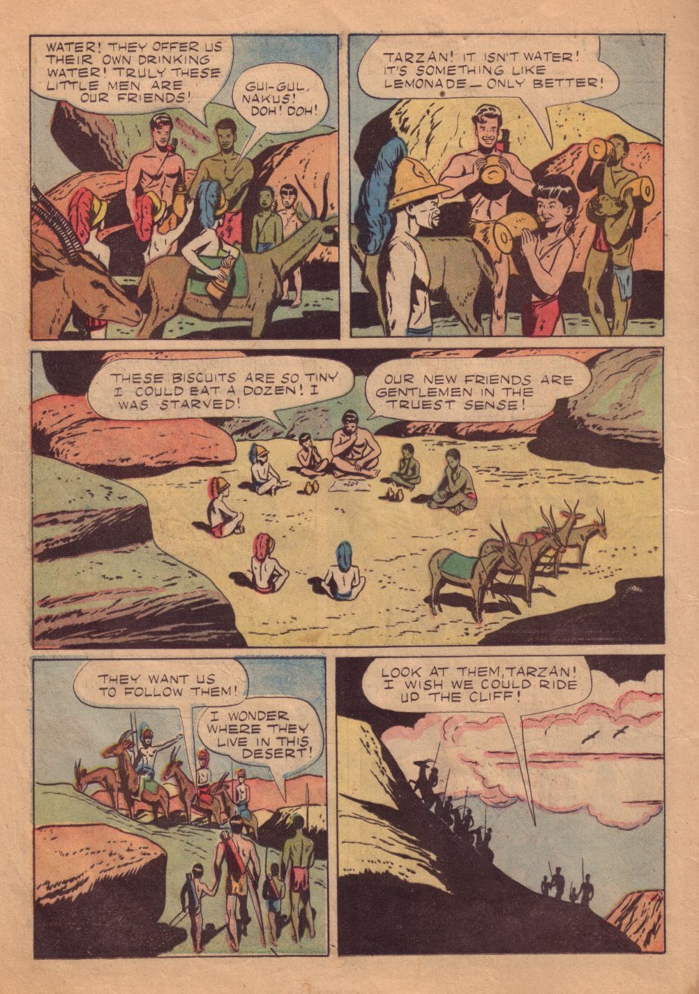 Read online Tarzan (1948) comic -  Issue #8 - 14