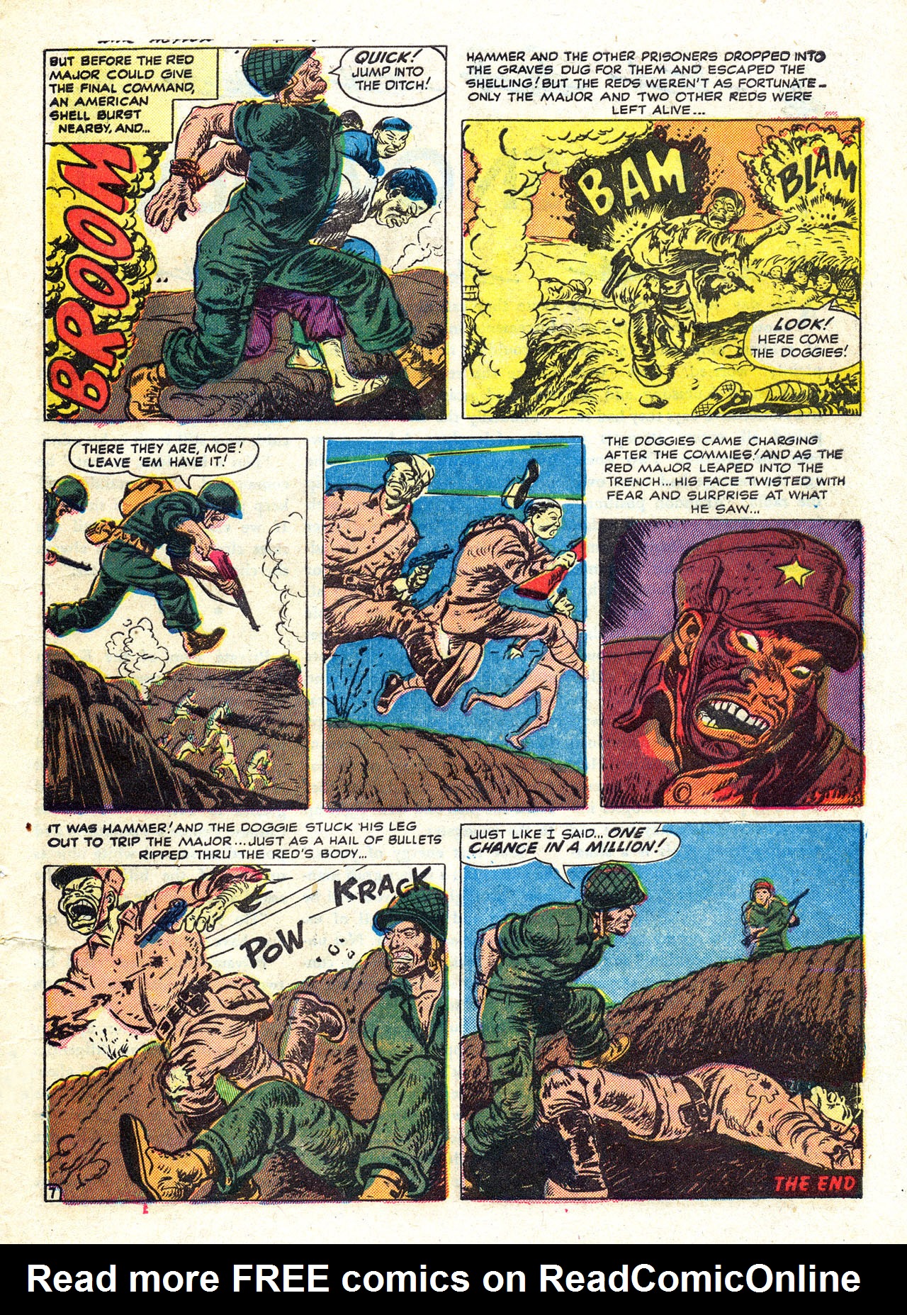 Read online War Action comic -  Issue #4 - 9