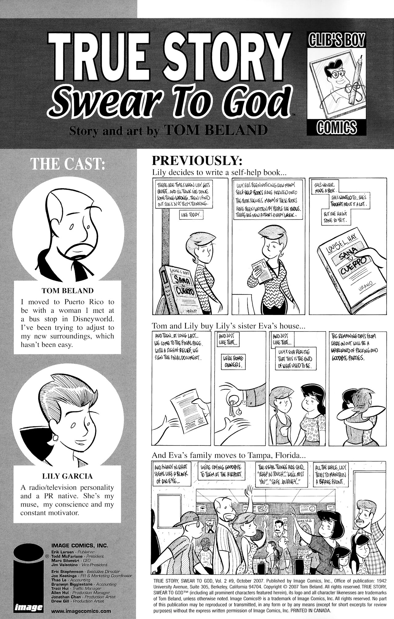 Read online True Story, Swear to God comic -  Issue #9 - 2