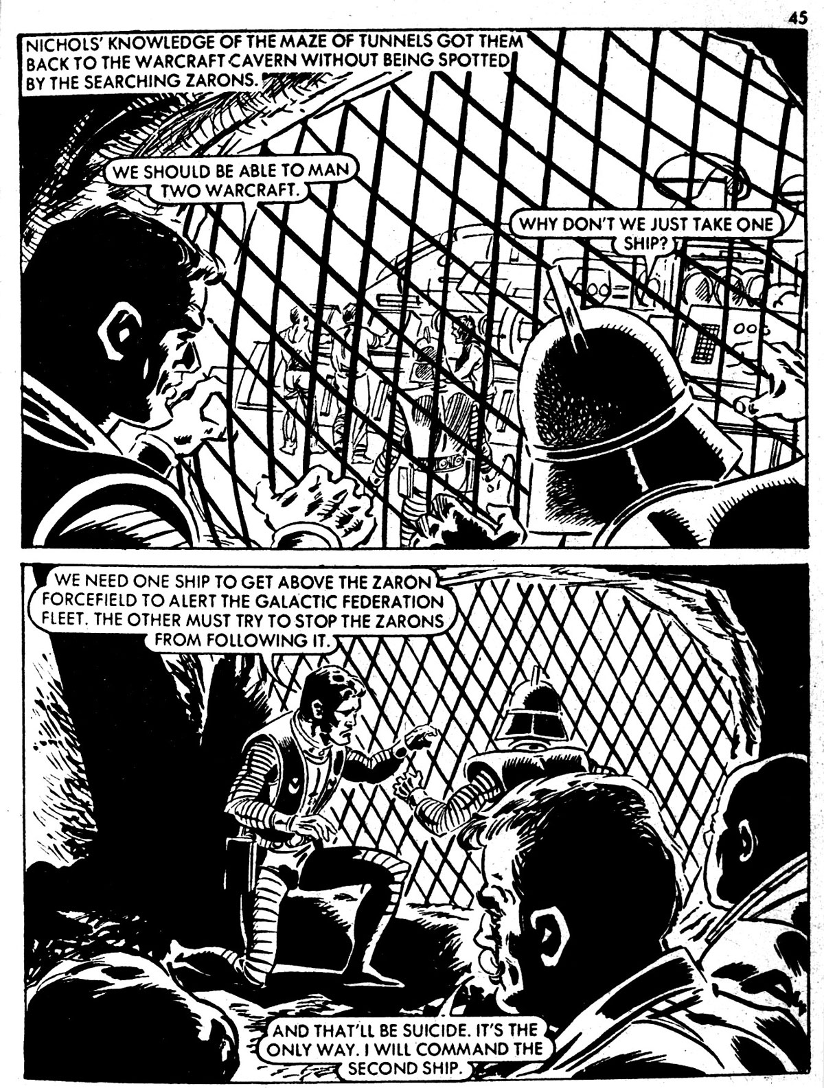 Read online Starblazer comic -  Issue #17 - 45