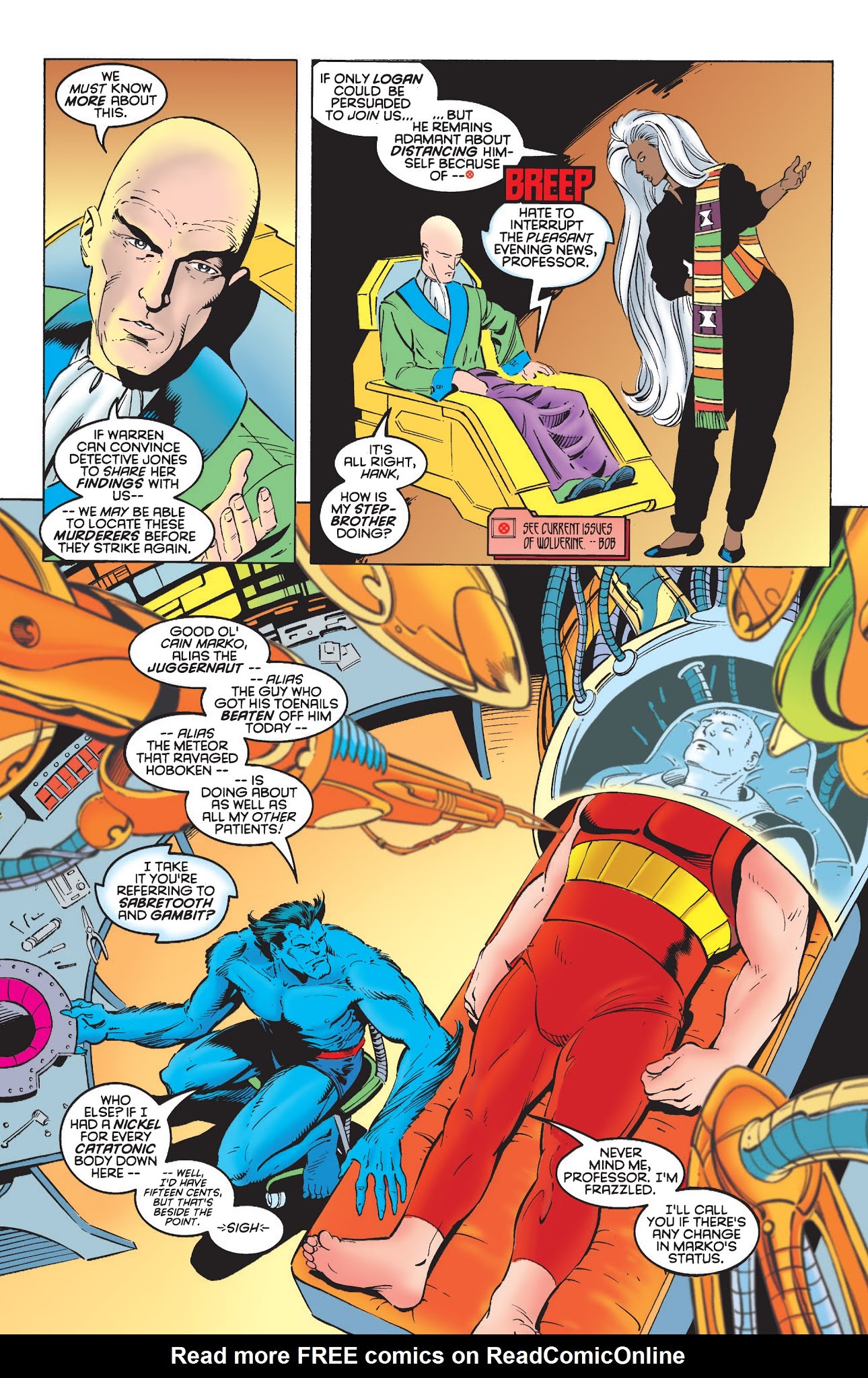 Read online X-Men: The Road to Onslaught comic -  Issue # TPB 1 - 185
