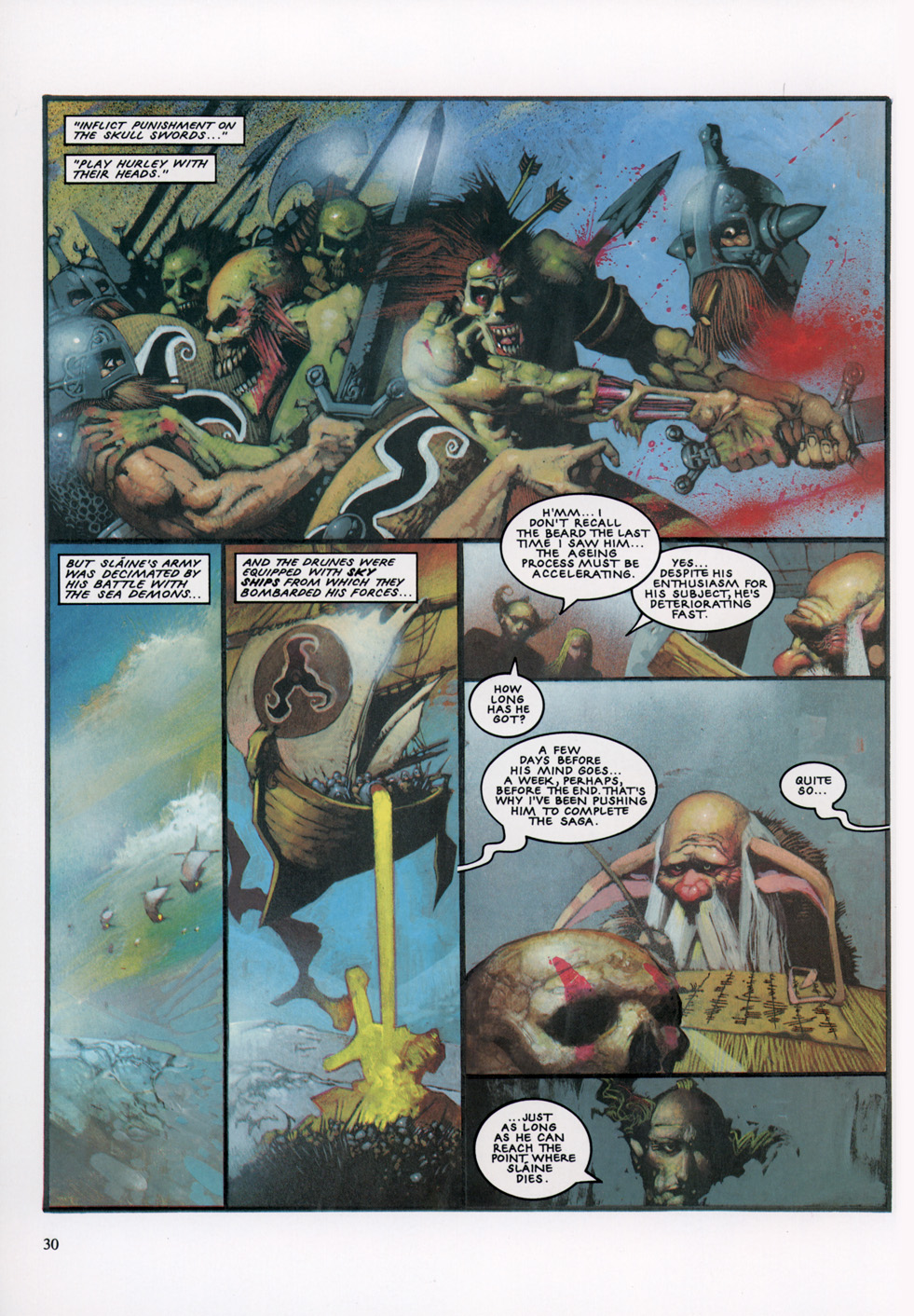 Read online Slaine: The Horned God (1993) comic -  Issue #5 - 31