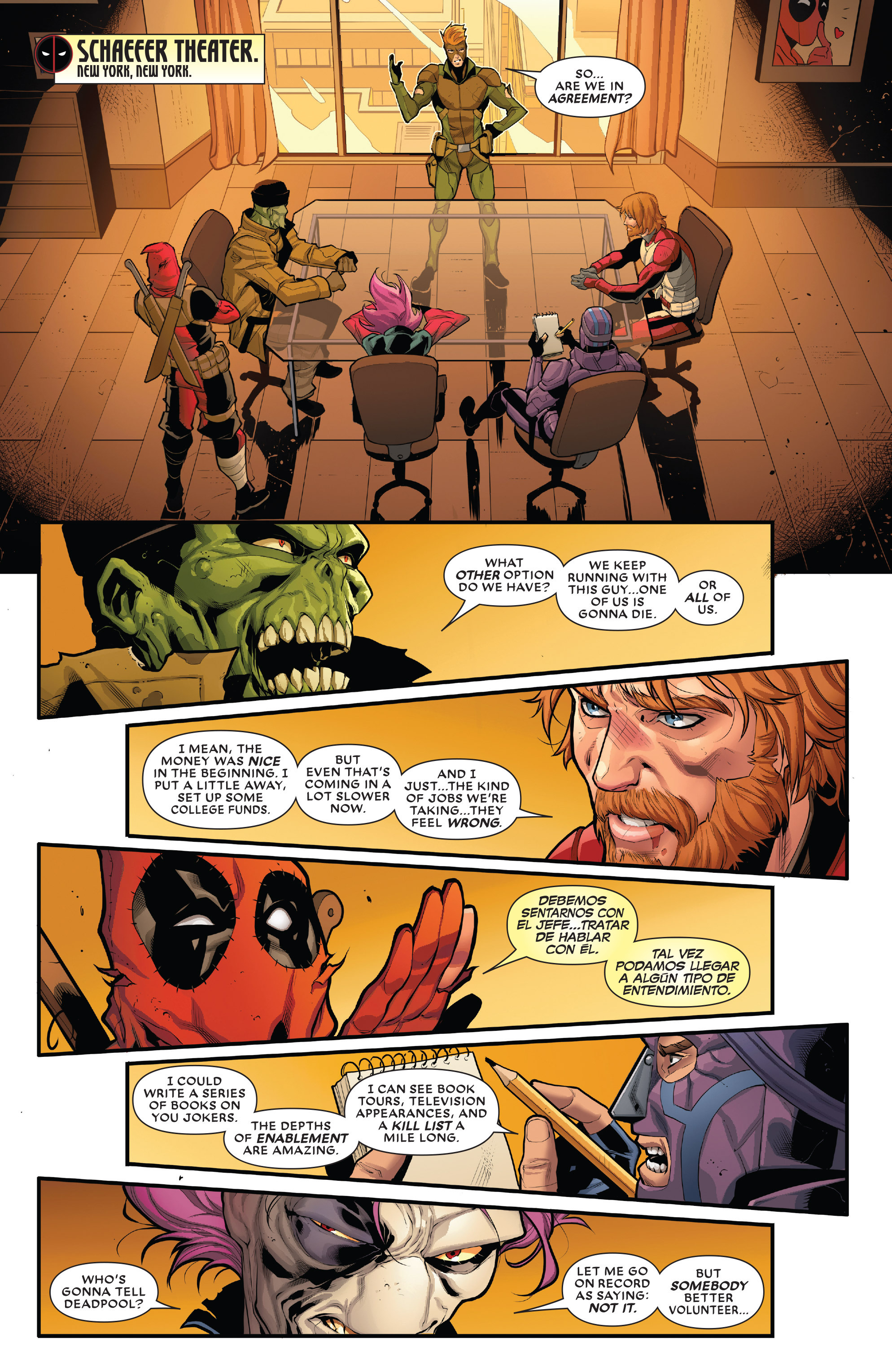 Read online Deadpool & the Mercs For Money [II] comic -  Issue #3 - 4