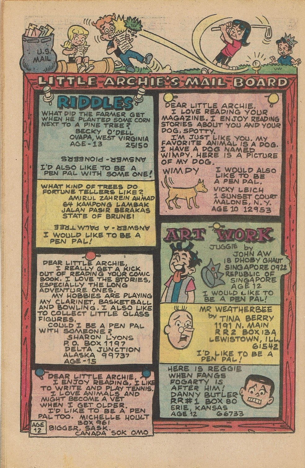 Read online Archie Giant Series Magazine comic -  Issue #538 - 16