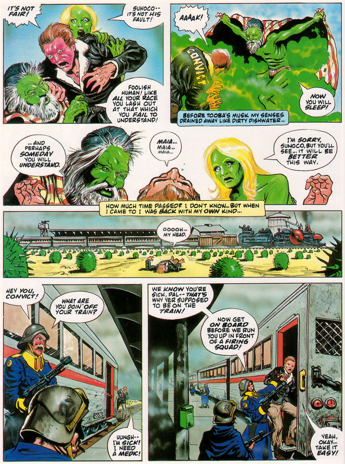Read online Marvel Graphic Novel comic -  Issue #10 - Heartburst - 32