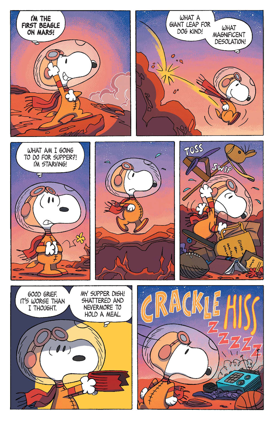 Read online Snoopy: A Beagle of Mars comic -  Issue # TPB - 26