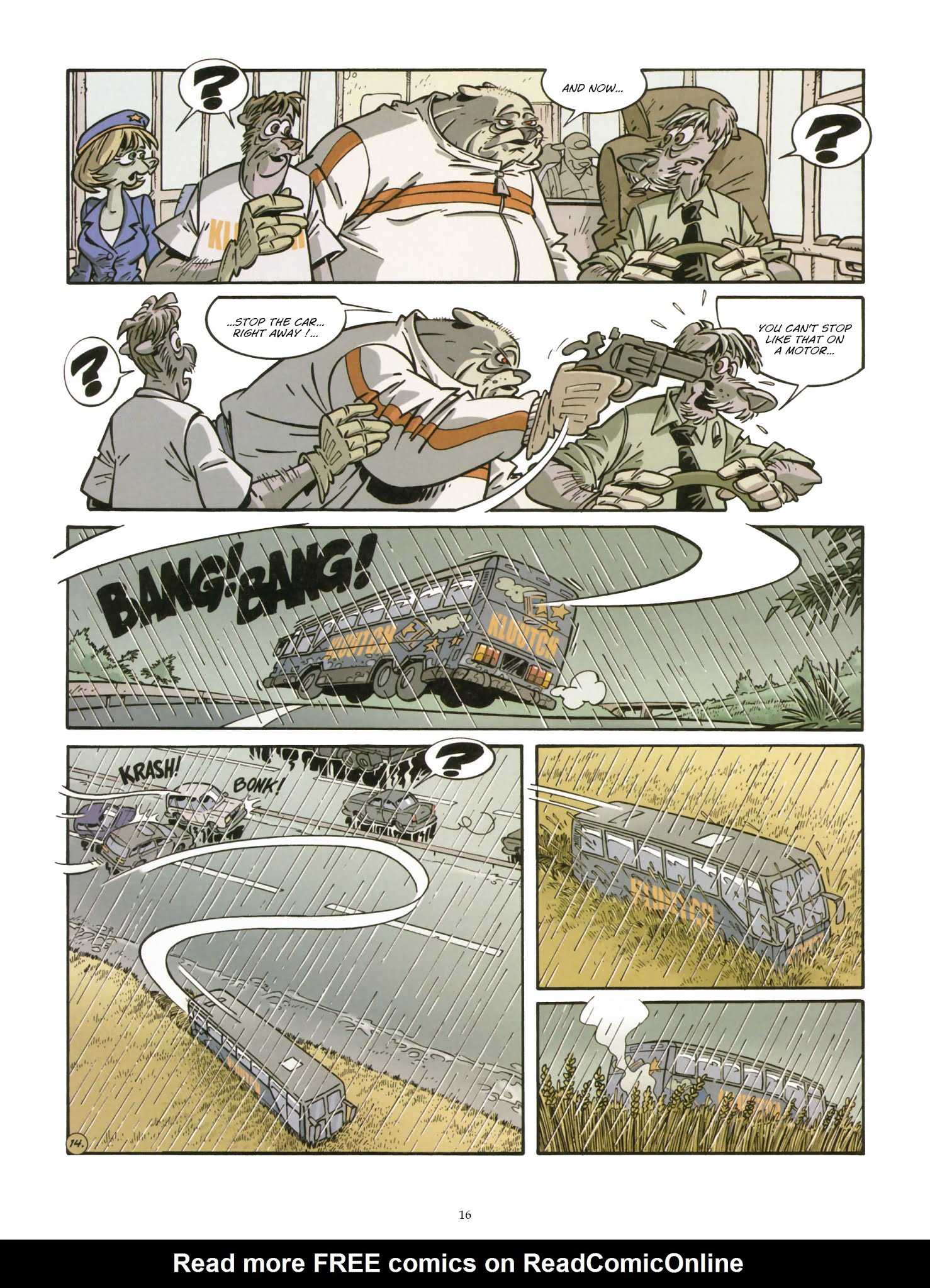 Read online Une enquête de l'inspecteur Canardo comic -  Issue #16 - 18
