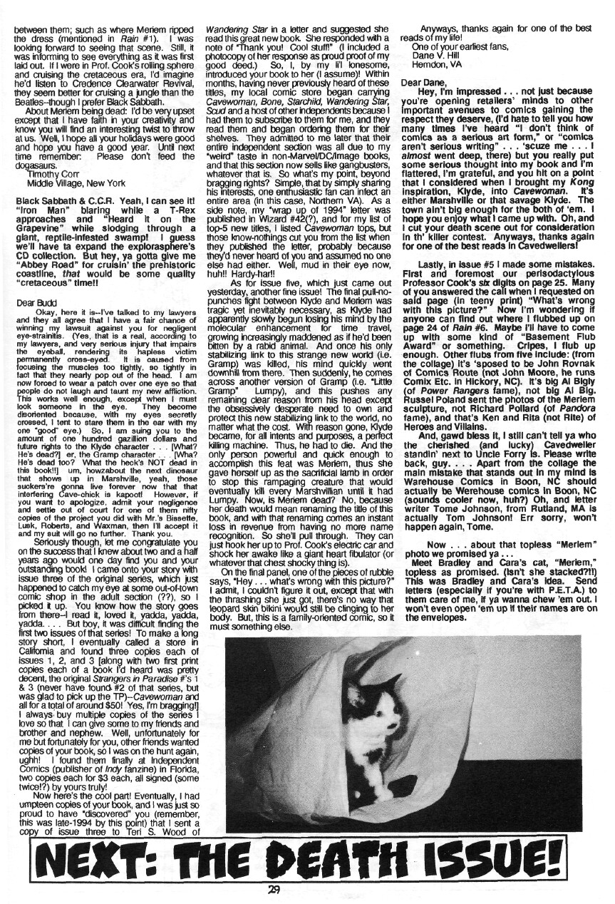 Read online Cavewoman: Rain comic -  Issue #7 - 31