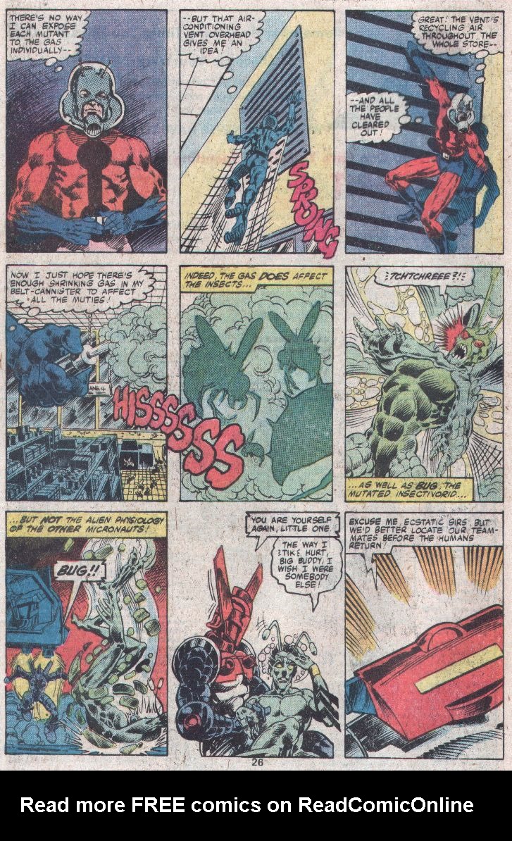 Read online Micronauts (1979) comic -  Issue #20 - 16