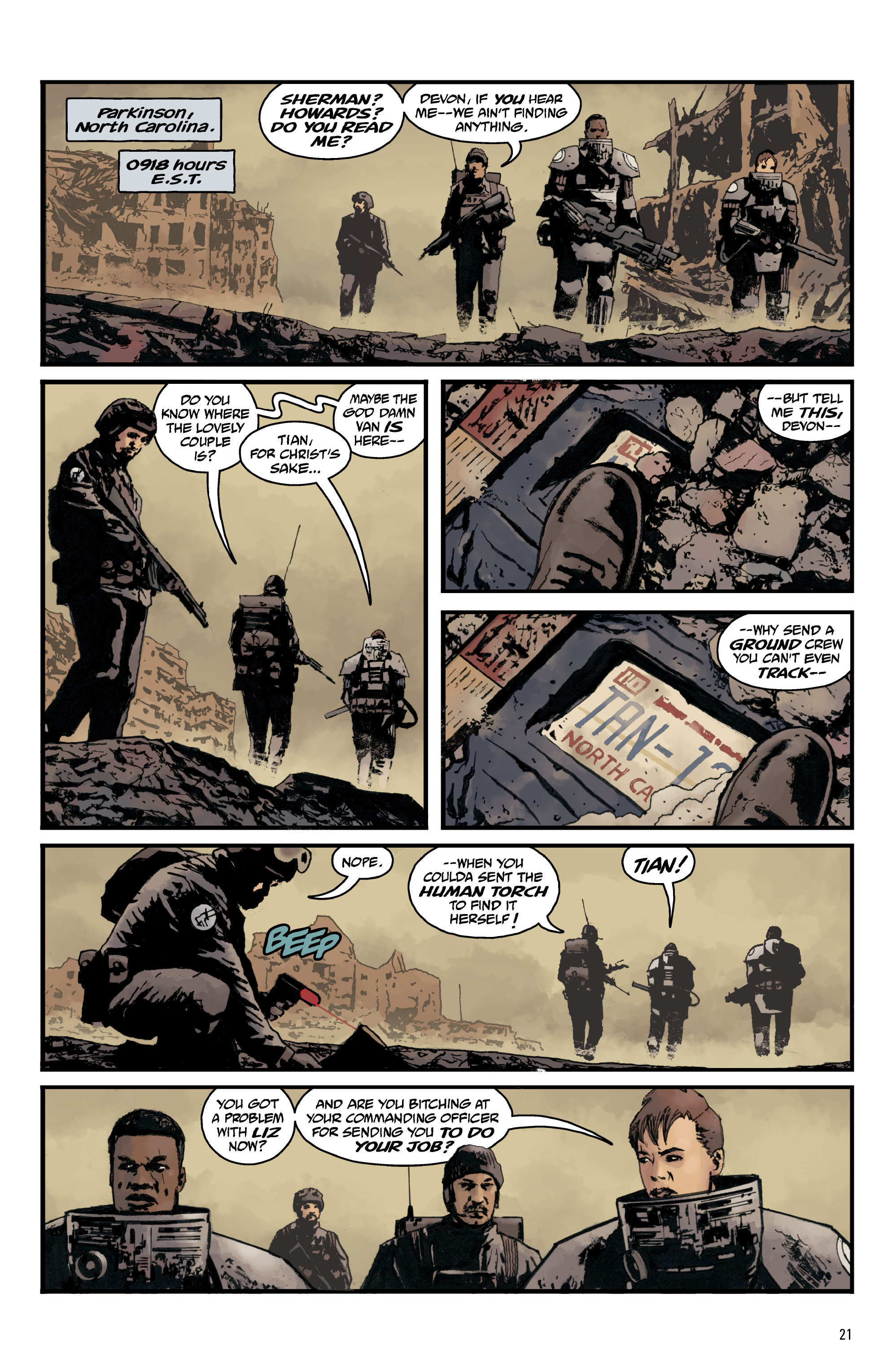 Read online B.P.R.D. The Devil You Know comic -  Issue # _Omnibus (Part 1) - 21