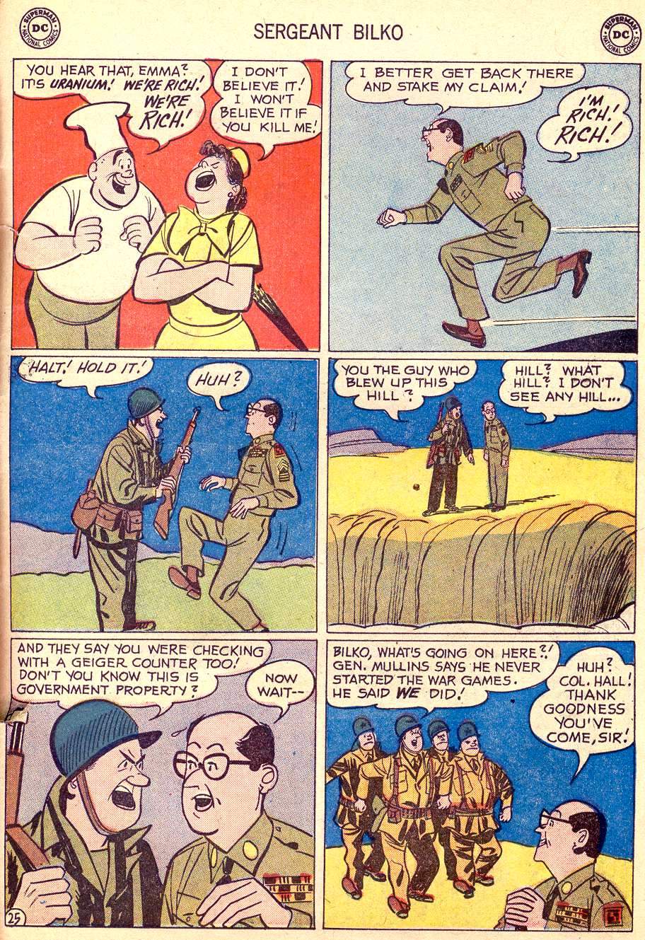 Read online Sergeant Bilko comic -  Issue #15 - 31