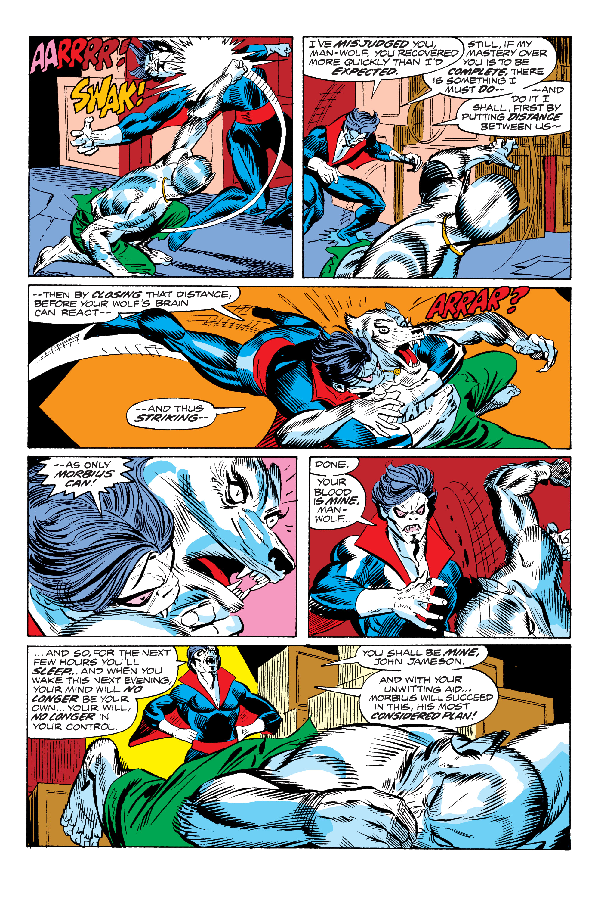 Read online Morbius Epic Collection comic -  Issue # The Living Vampire (Part 2) - 33