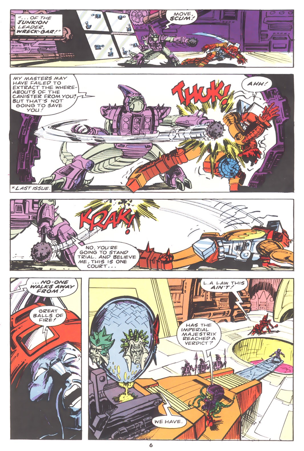 Read online The Transformers (UK) comic -  Issue #182 - 6