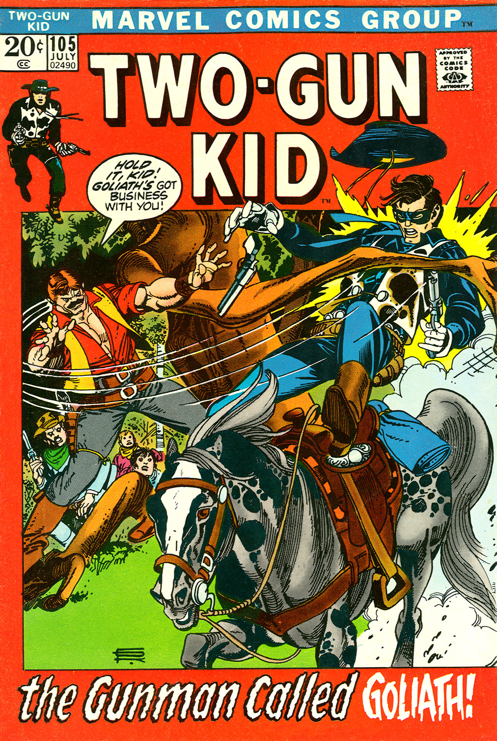 Read online Two-Gun Kid comic -  Issue #105 - 1