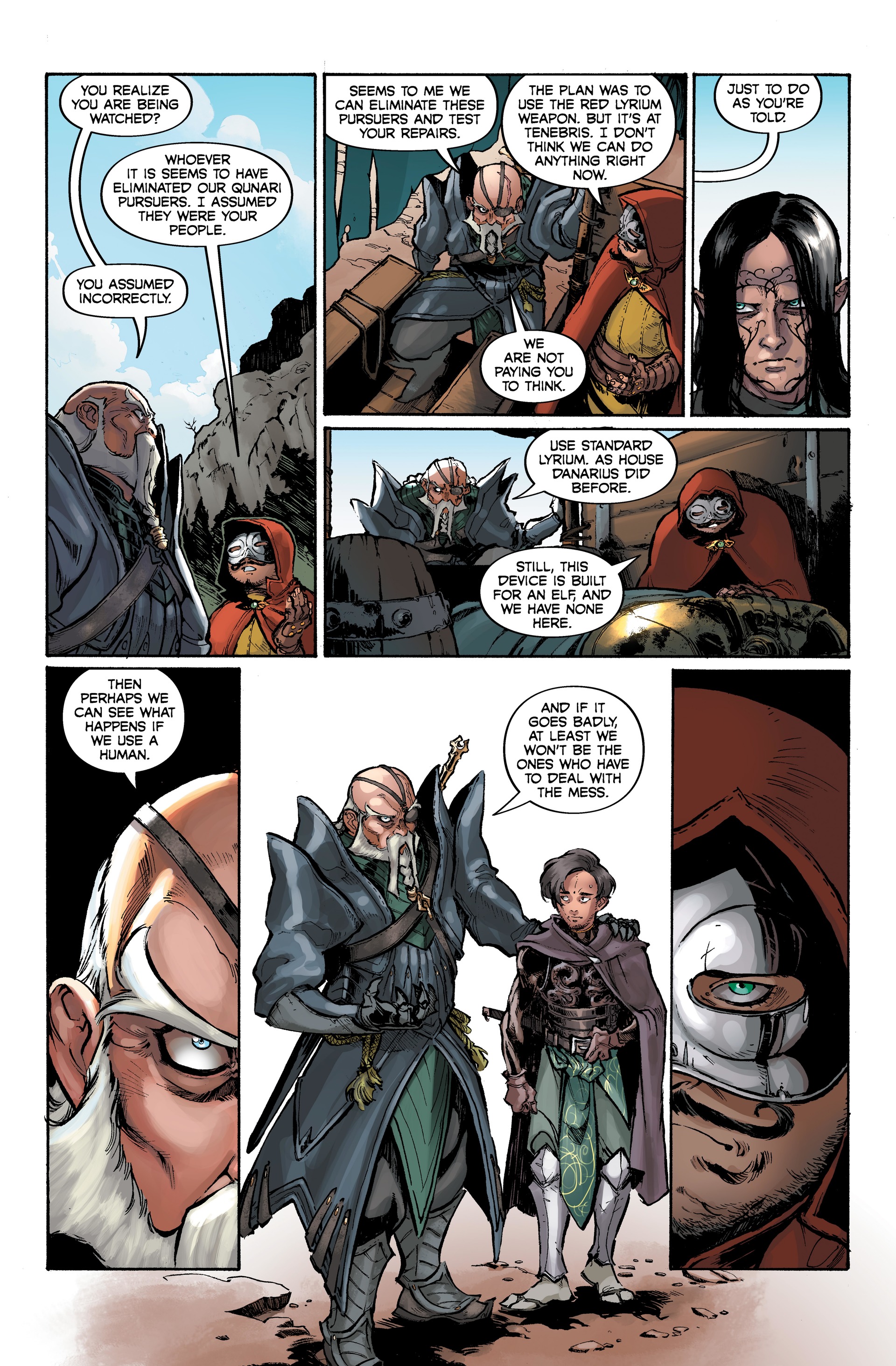 Read online Dragon Age: Wraiths of Tevinter comic -  Issue # TPB (Part 2) - 3