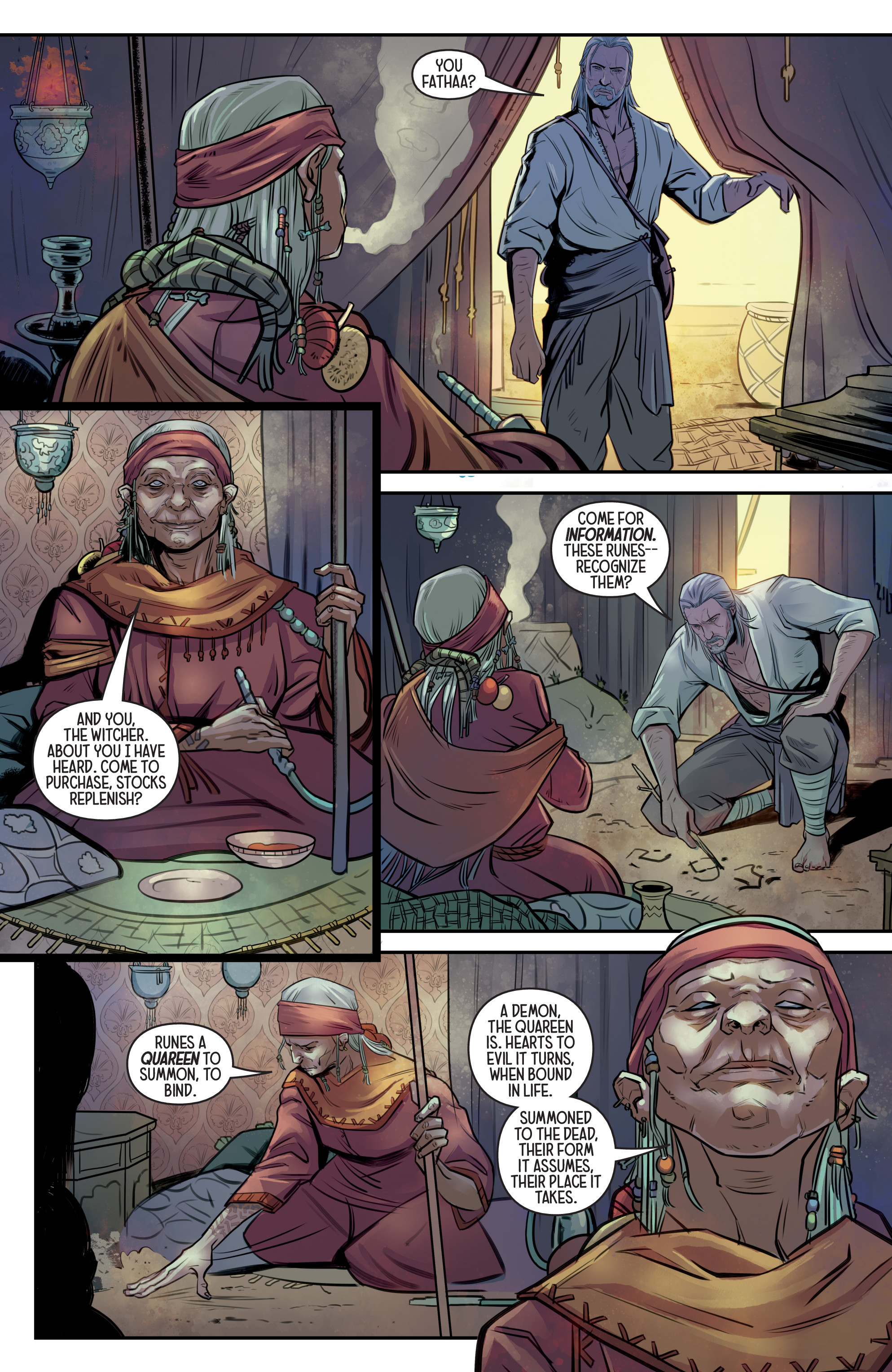 Read online The Witcher: Of Flesh and Flame comic -  Issue # _TPB - 95